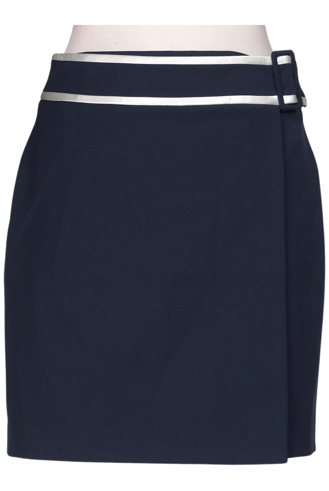 

Tommy Hilfiger Damen Rock, marineblau, Gr. 4