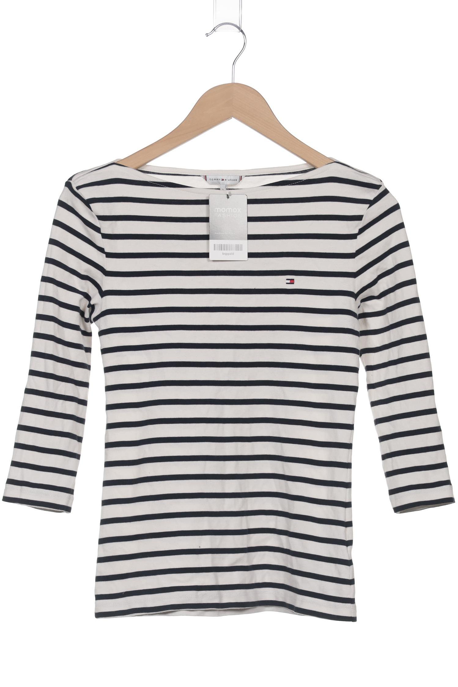 

Tommy Hilfiger Damen Langarmshirt, weiß, Gr. 36