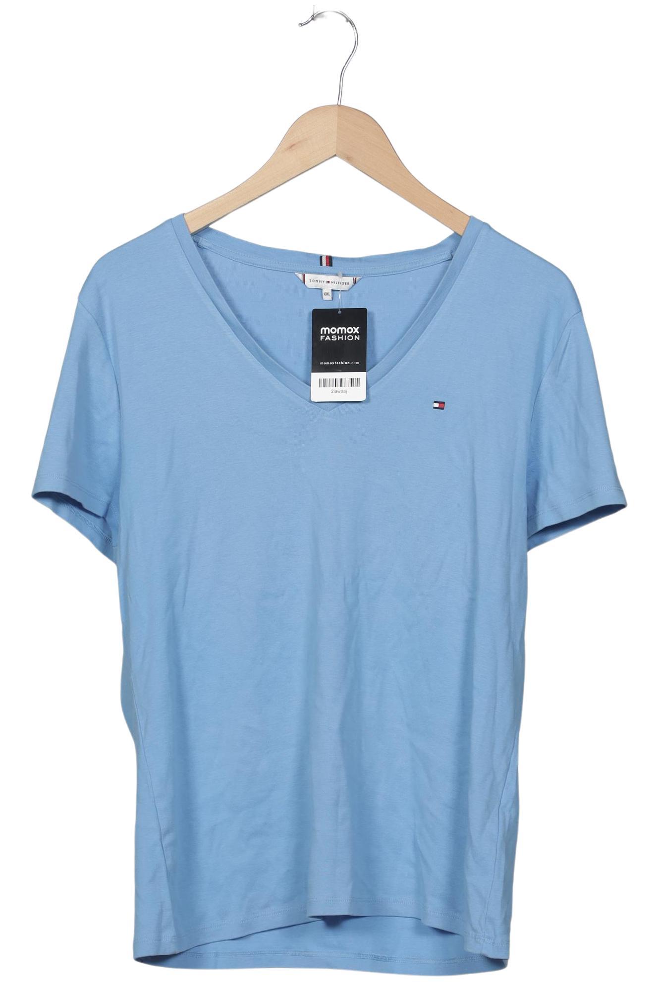 

Tommy Hilfiger Damen T-Shirt, hellblau, Gr. 48