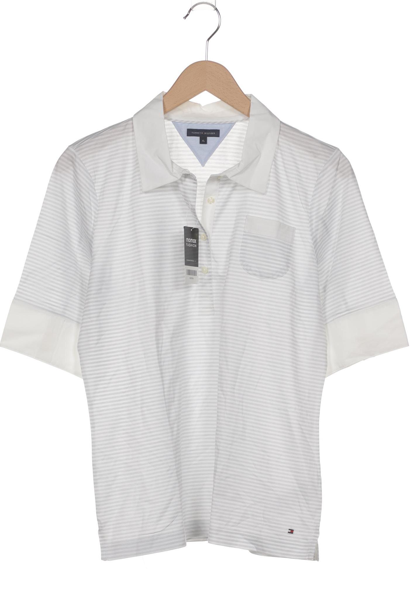 

Tommy Hilfiger Damen Poloshirt, weiß, Gr. 44