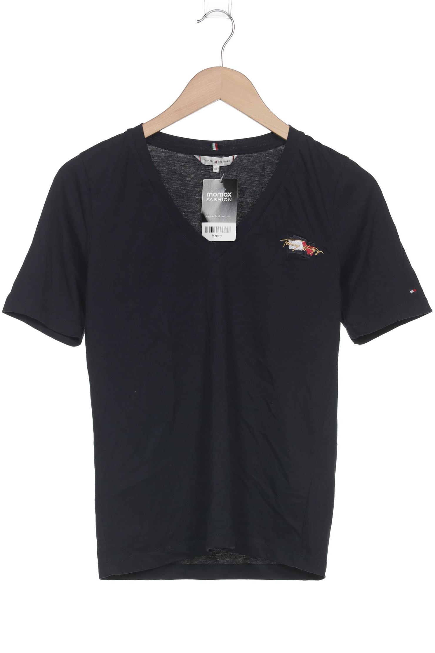 

Tommy Hilfiger Damen T-Shirt, marineblau, Gr. 34