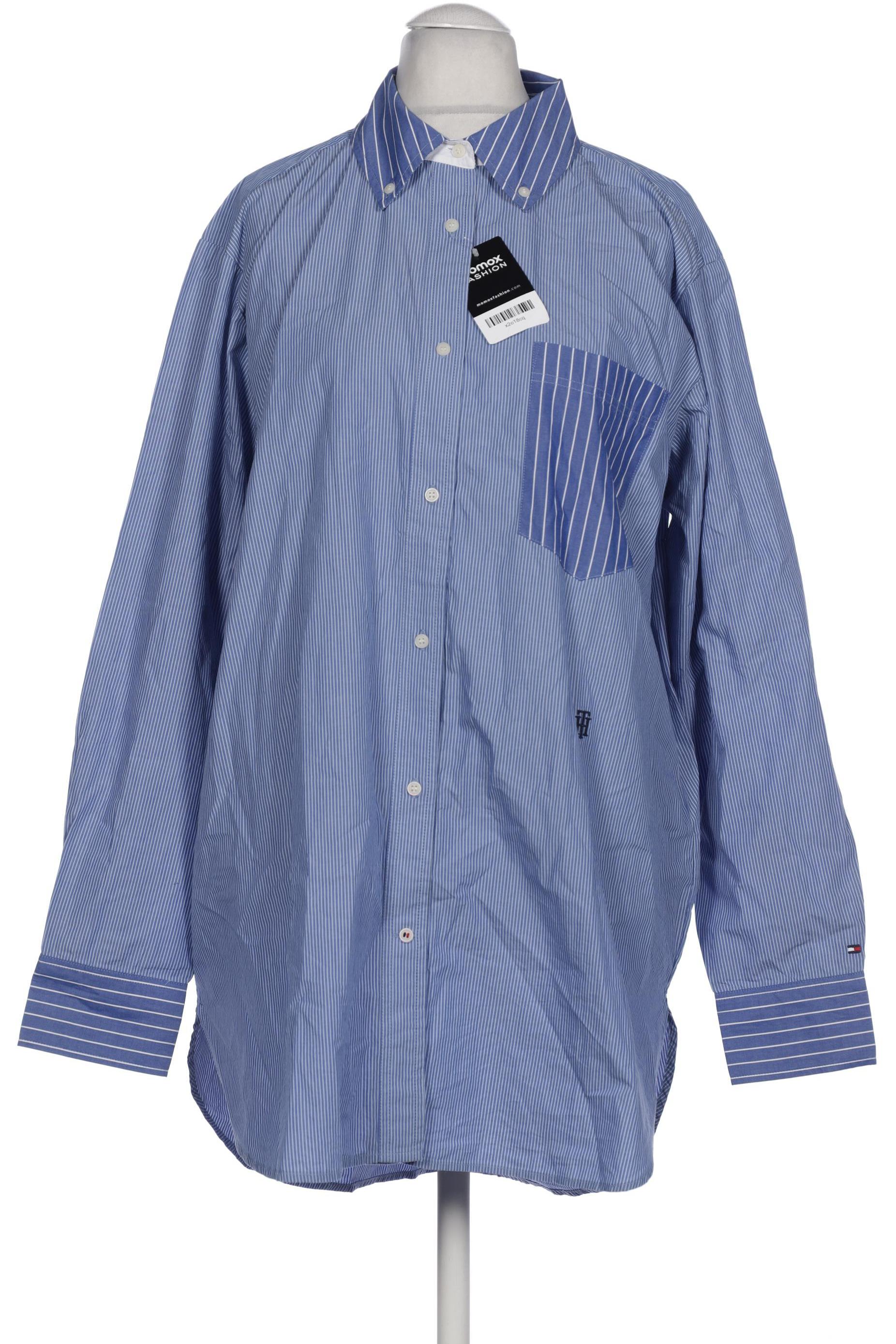 

Tommy Hilfiger Damen Bluse, blau, Gr. 38