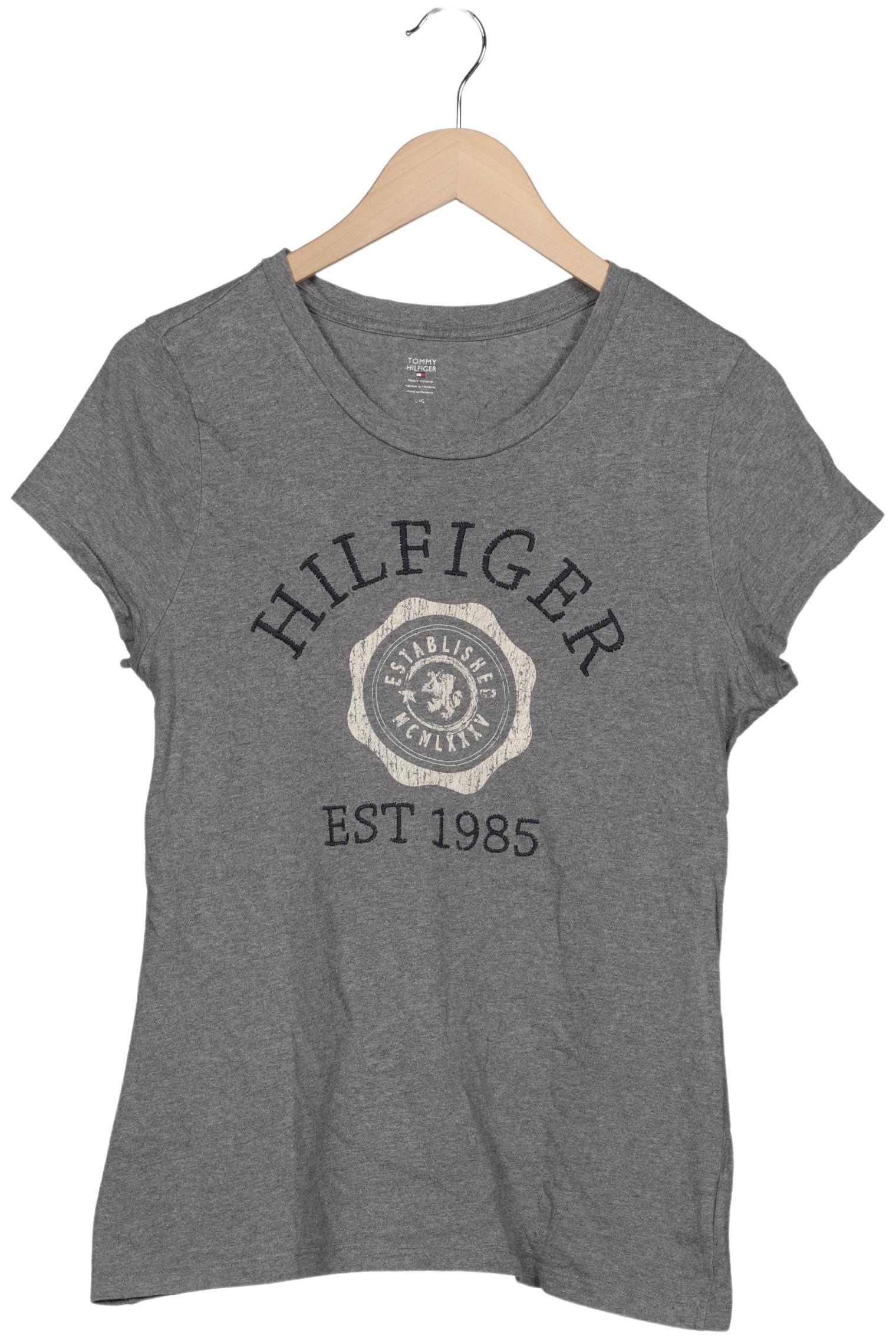 

Tommy Hilfiger Damen T-Shirt, grau, Gr. 42