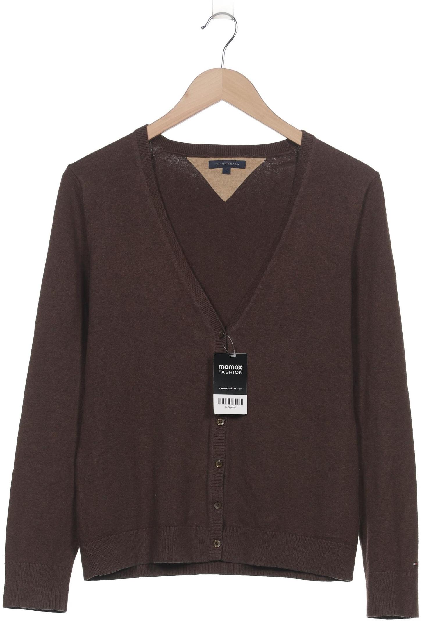 

Tommy Hilfiger Damen Strickjacke, braun, Gr. 42