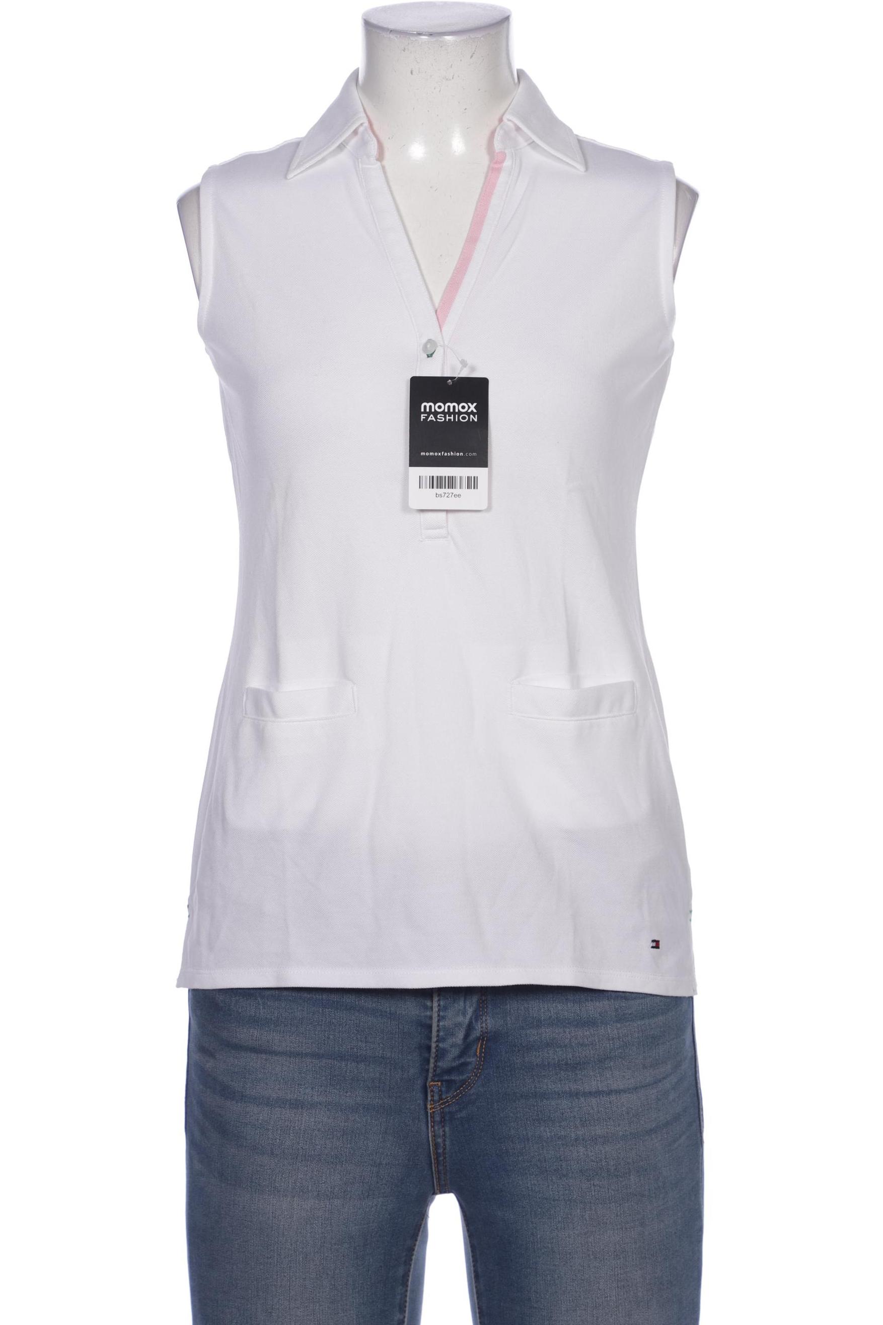 

Tommy Hilfiger Damen Poloshirt, weiß, Gr. 34