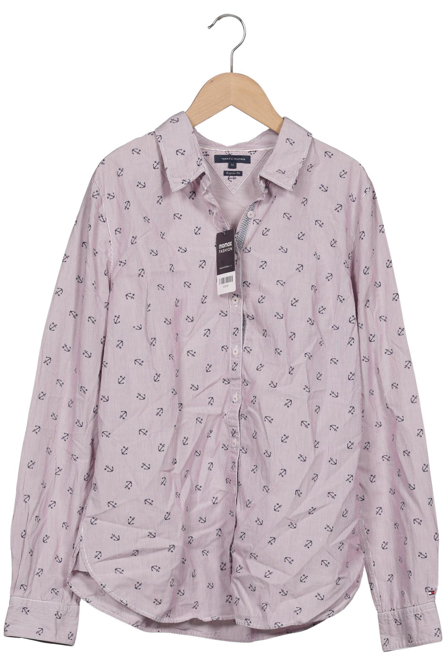 

Tommy Hilfiger Damen Bluse, flieder, Gr. 12