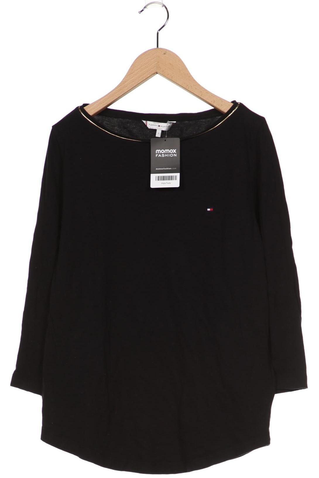 

Tommy Hilfiger Damen Langarmshirt, schwarz, Gr. 36