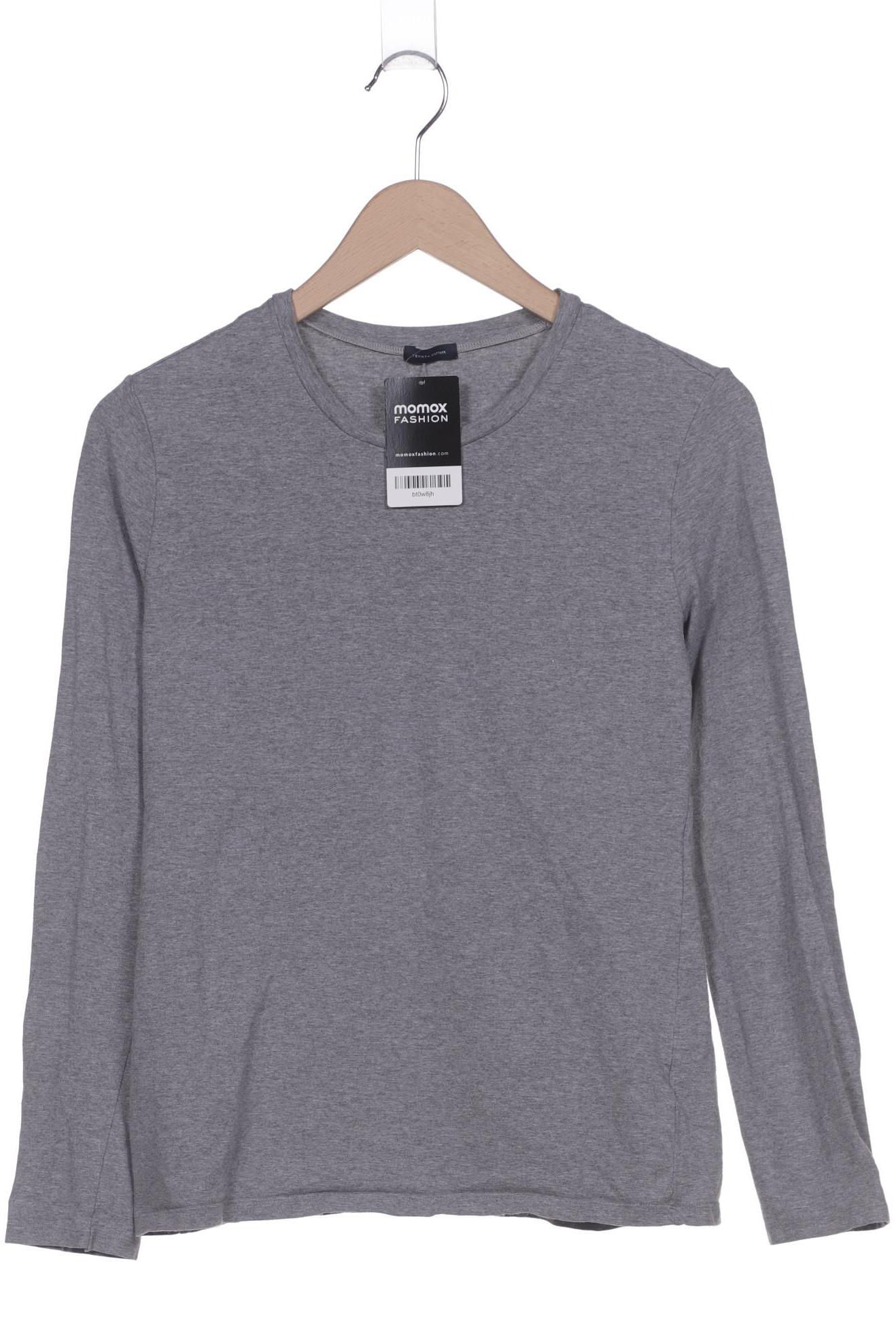 

Tommy Hilfiger Damen Langarmshirt, grau, Gr. 42