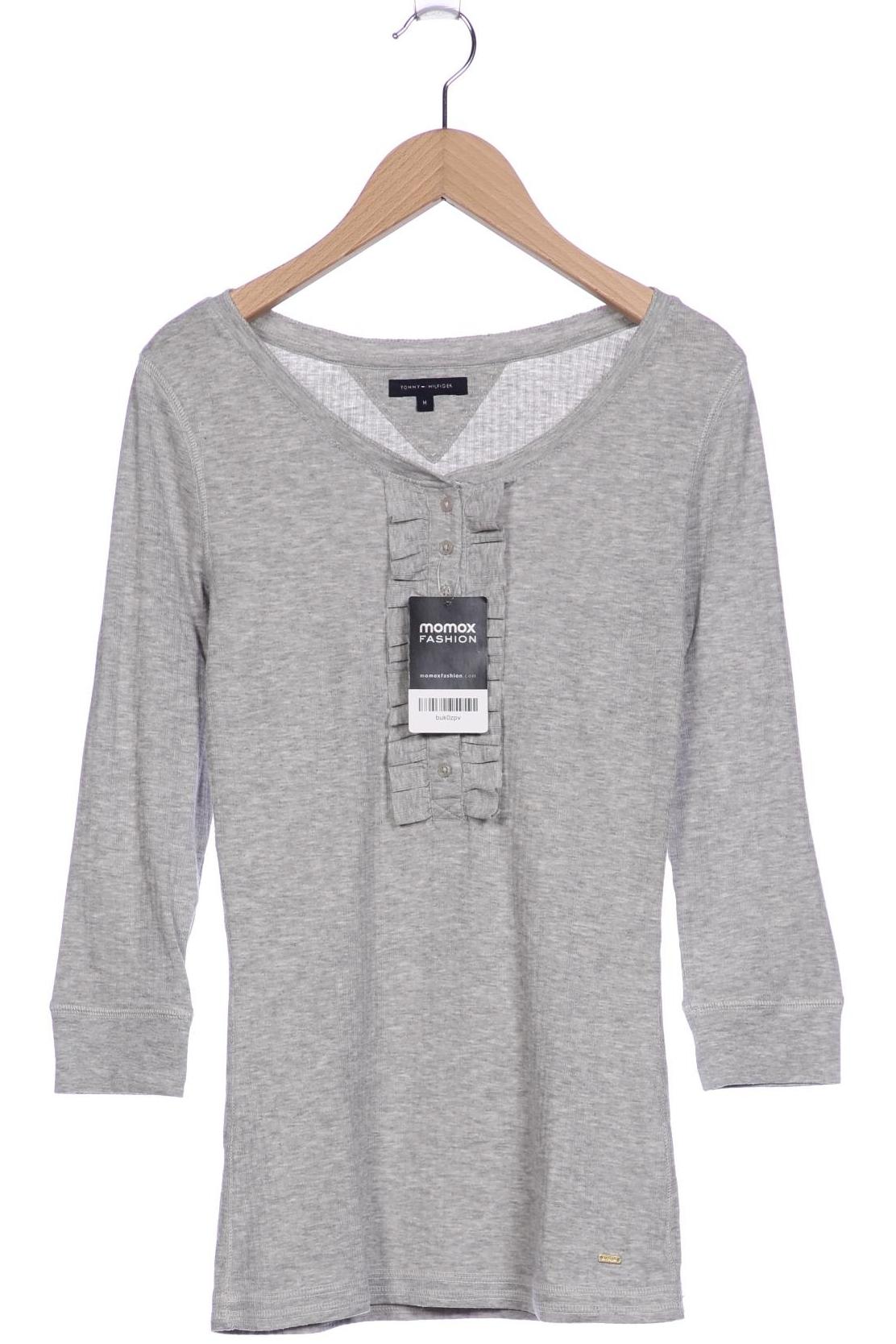 

Tommy Hilfiger Damen Langarmshirt, grau, Gr. 38