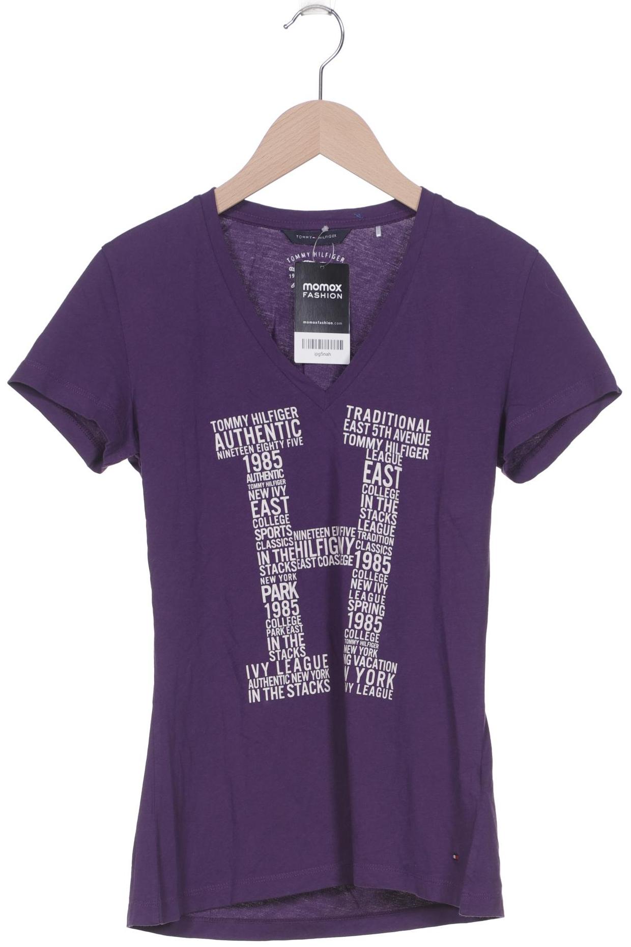 

Tommy Hilfiger Damen T-Shirt, flieder, Gr. 36
