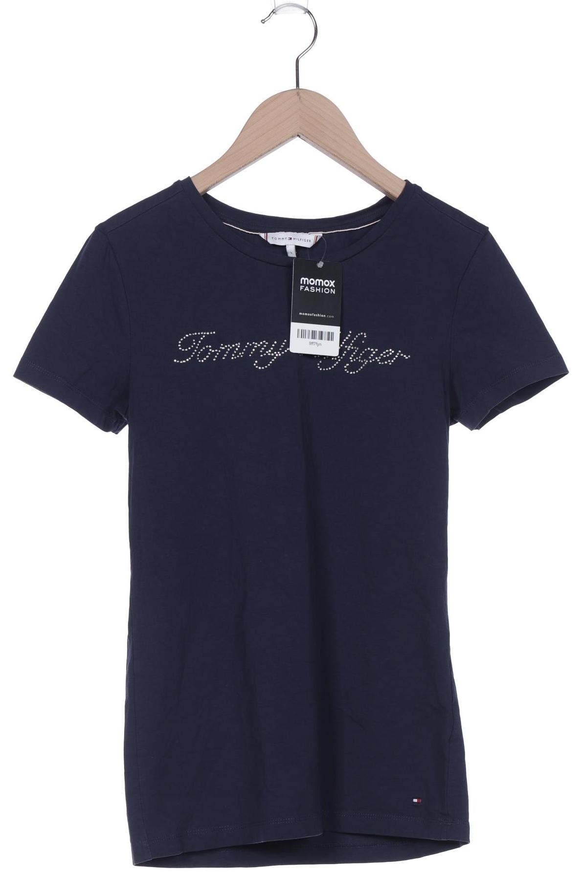 

Tommy Hilfiger Damen T-Shirt, marineblau, Gr. 36