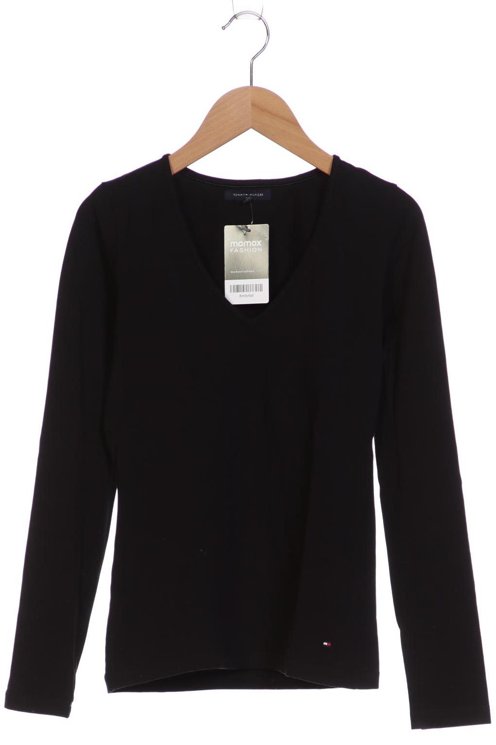 

Tommy Hilfiger Damen Langarmshirt, schwarz, Gr. 36