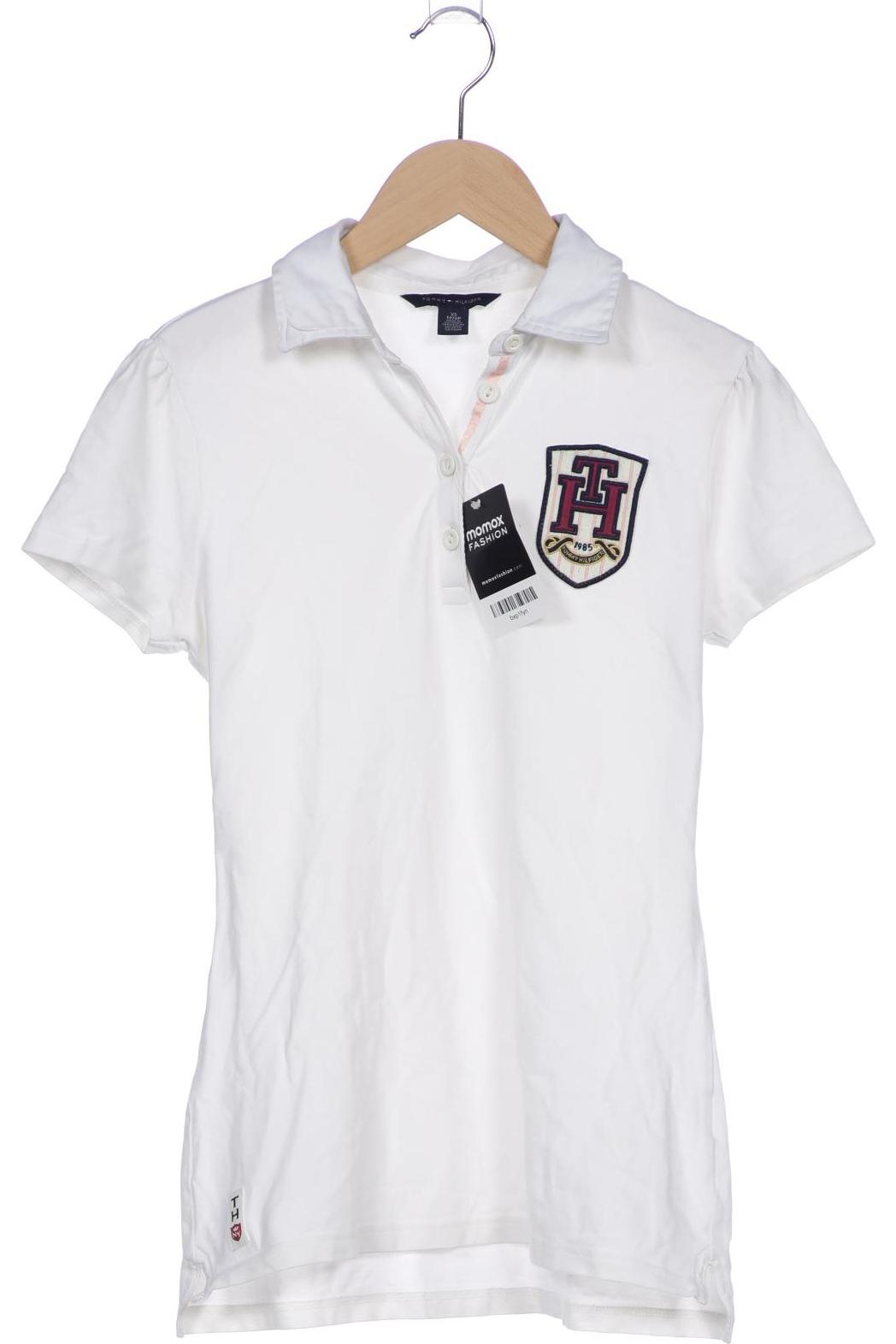 

Tommy Hilfiger Damen Poloshirt, weiß, Gr. 34