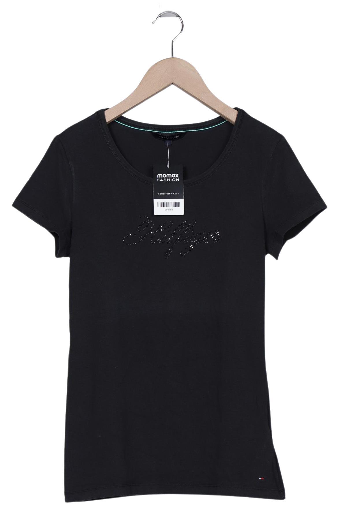 

Tommy Hilfiger Damen T-Shirt, schwarz, Gr. 38