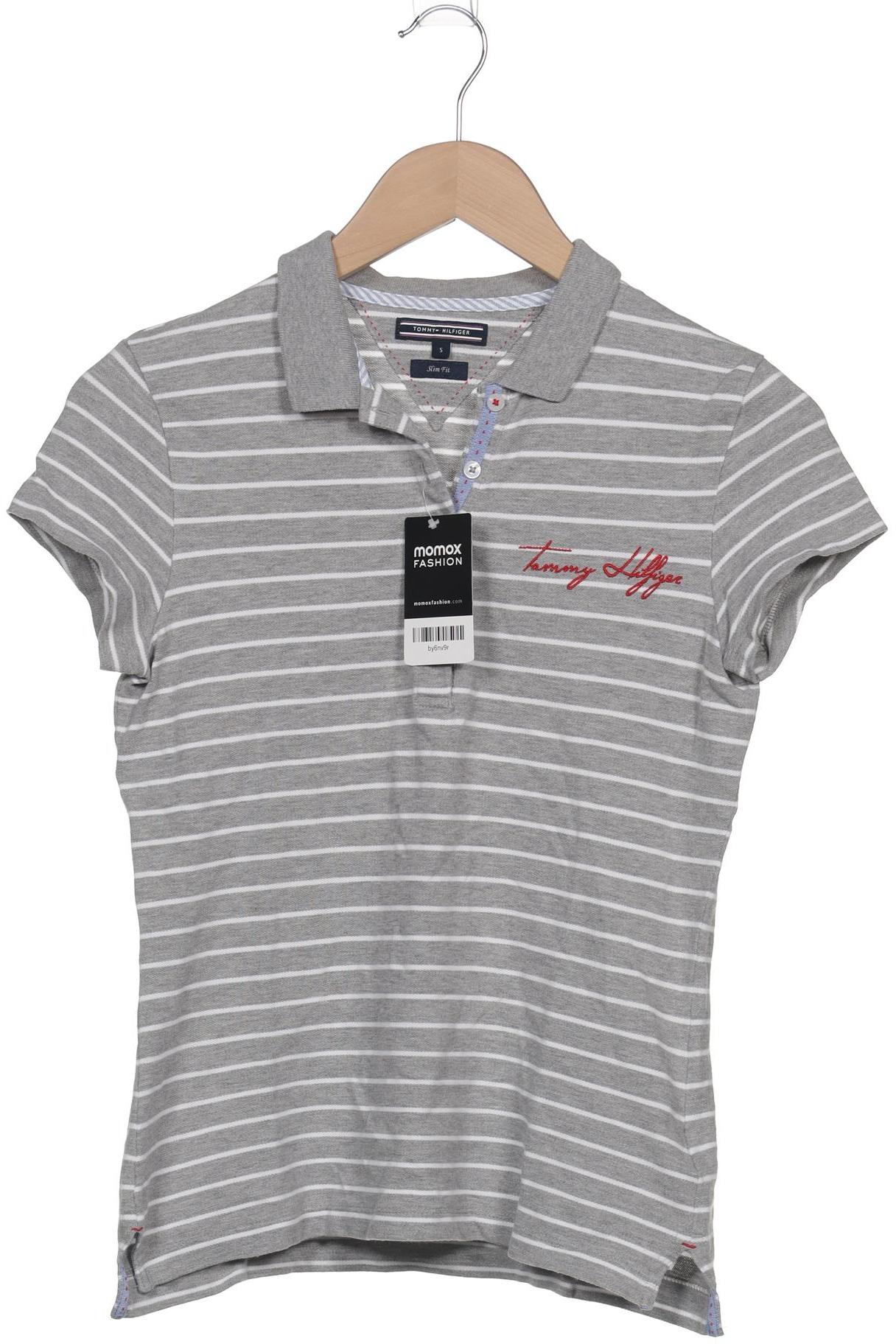 

Tommy Hilfiger Damen Poloshirt, grau, Gr. 36