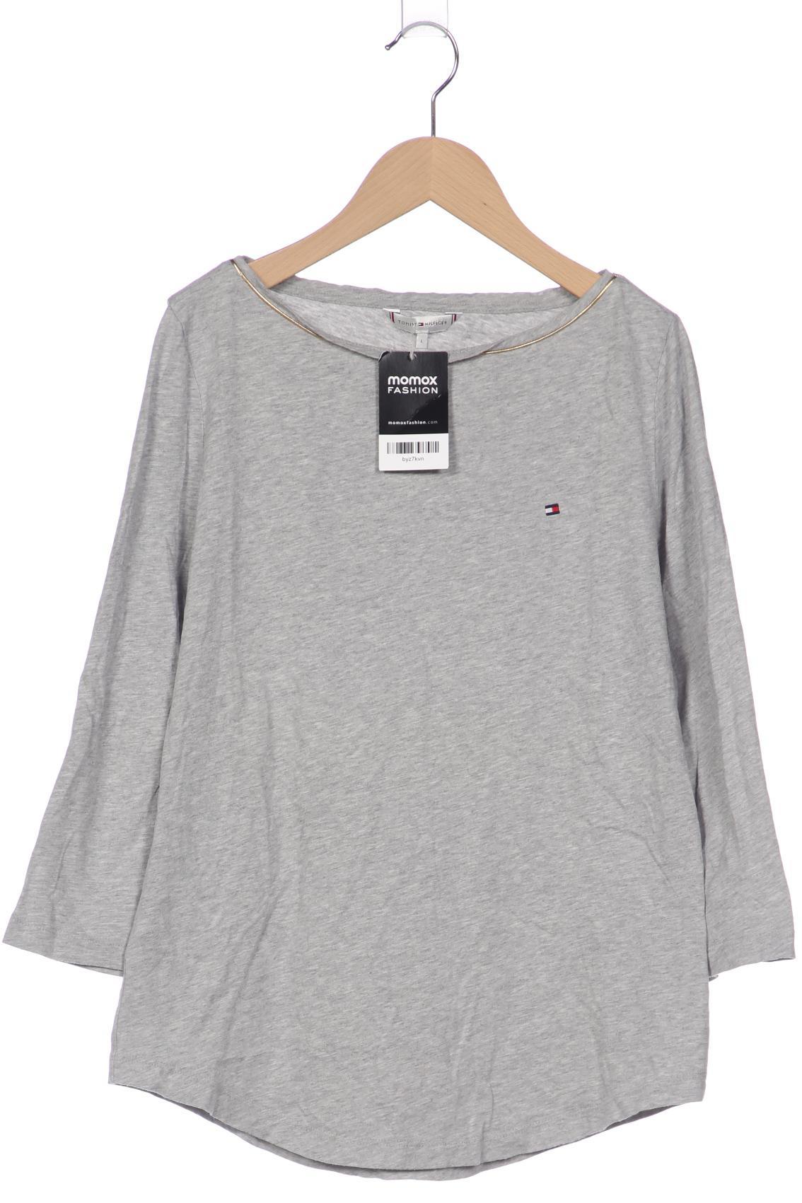 

Tommy Hilfiger Damen Langarmshirt, grau, Gr. 42