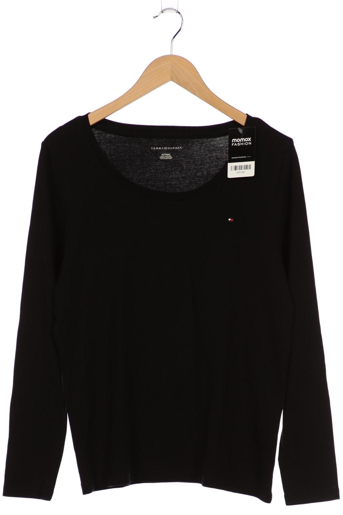 

Tommy Hilfiger Damen Langarmshirt, schwarz, Gr. 44