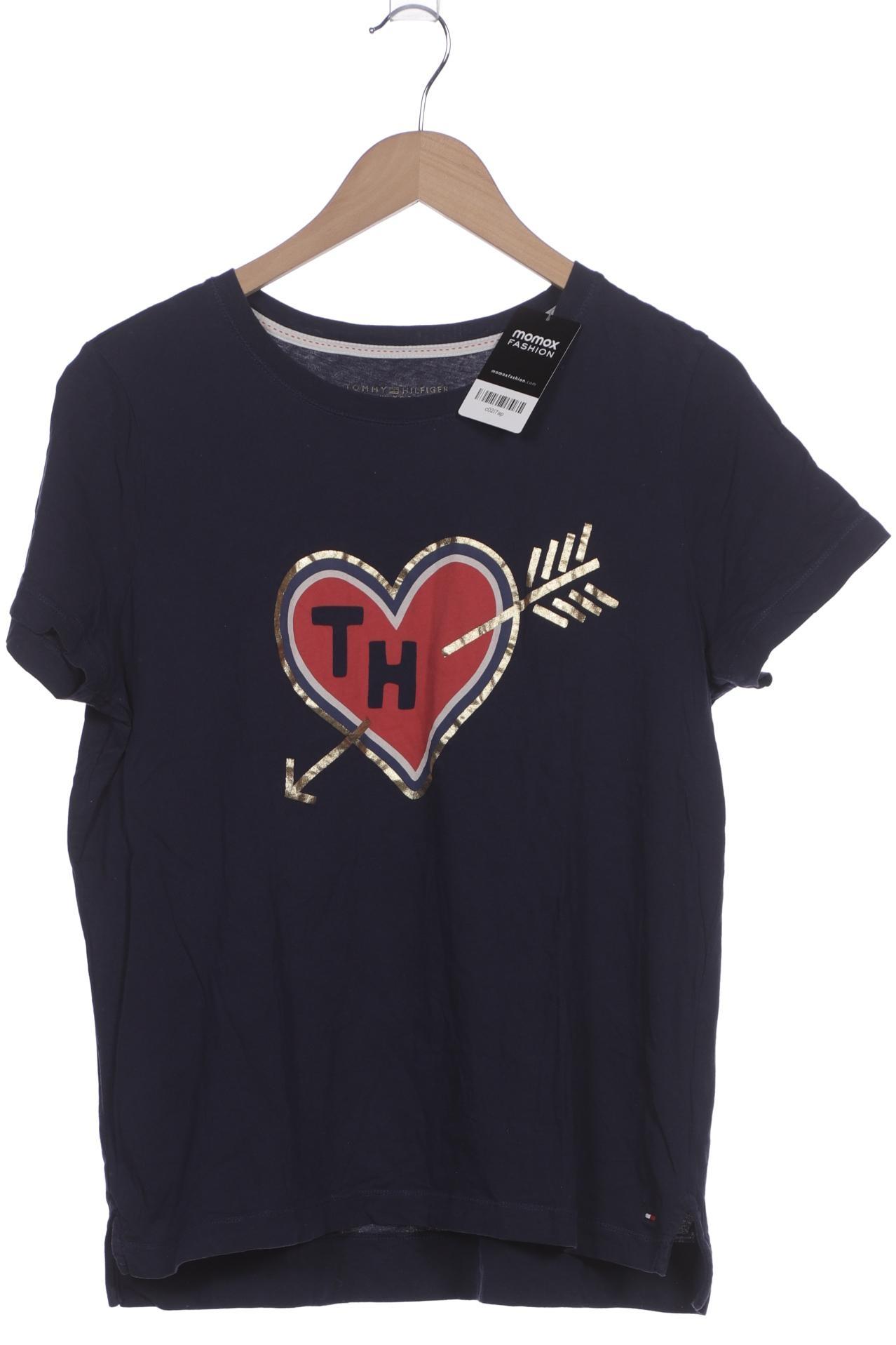 

Tommy Hilfiger Damen T-Shirt, marineblau, Gr. 44
