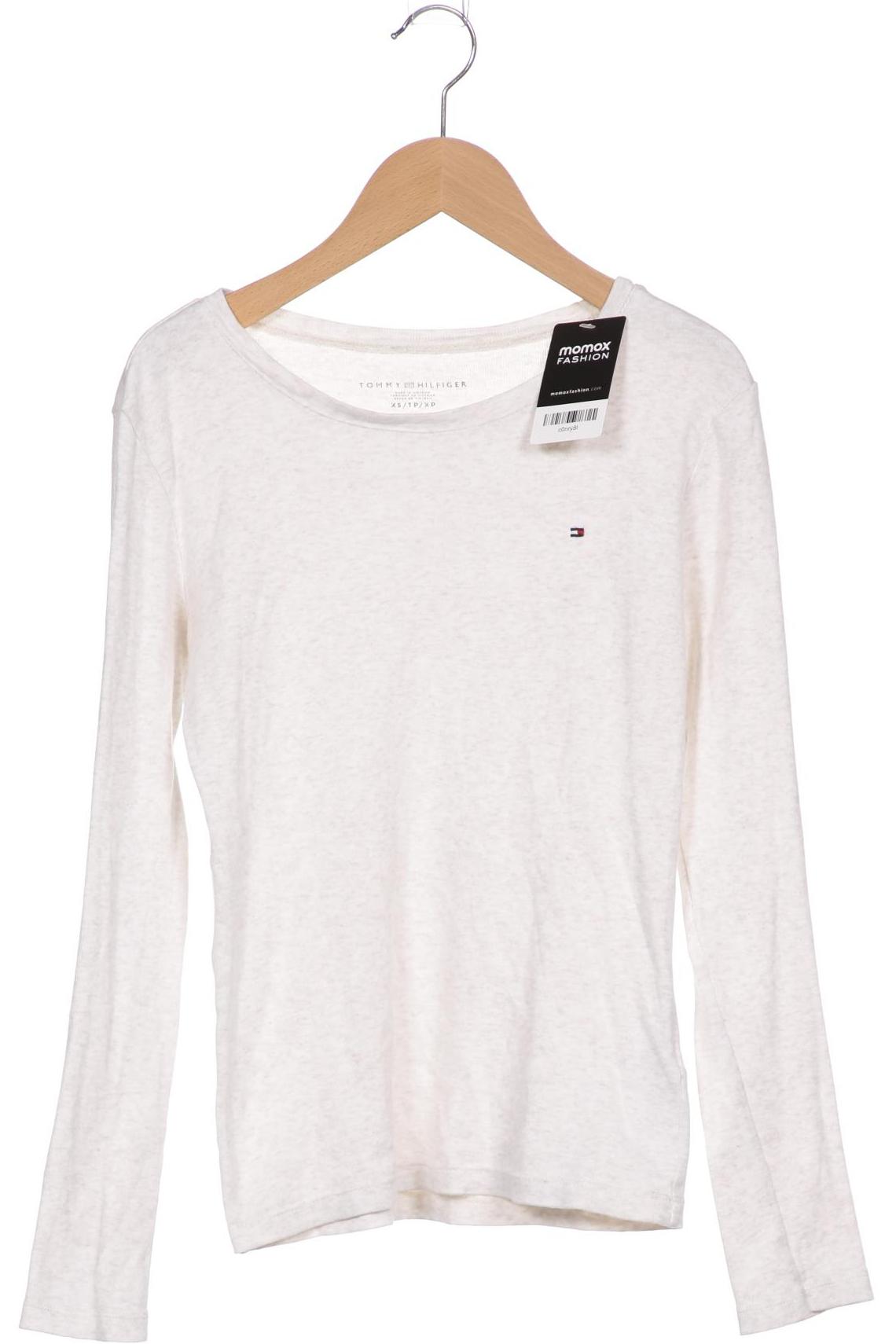 

Tommy Hilfiger Damen Langarmshirt, cremeweiß, Gr. 34