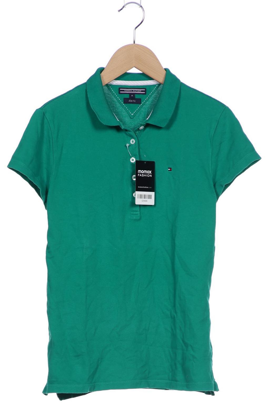 

Tommy Hilfiger Damen Poloshirt, grün, Gr. 38