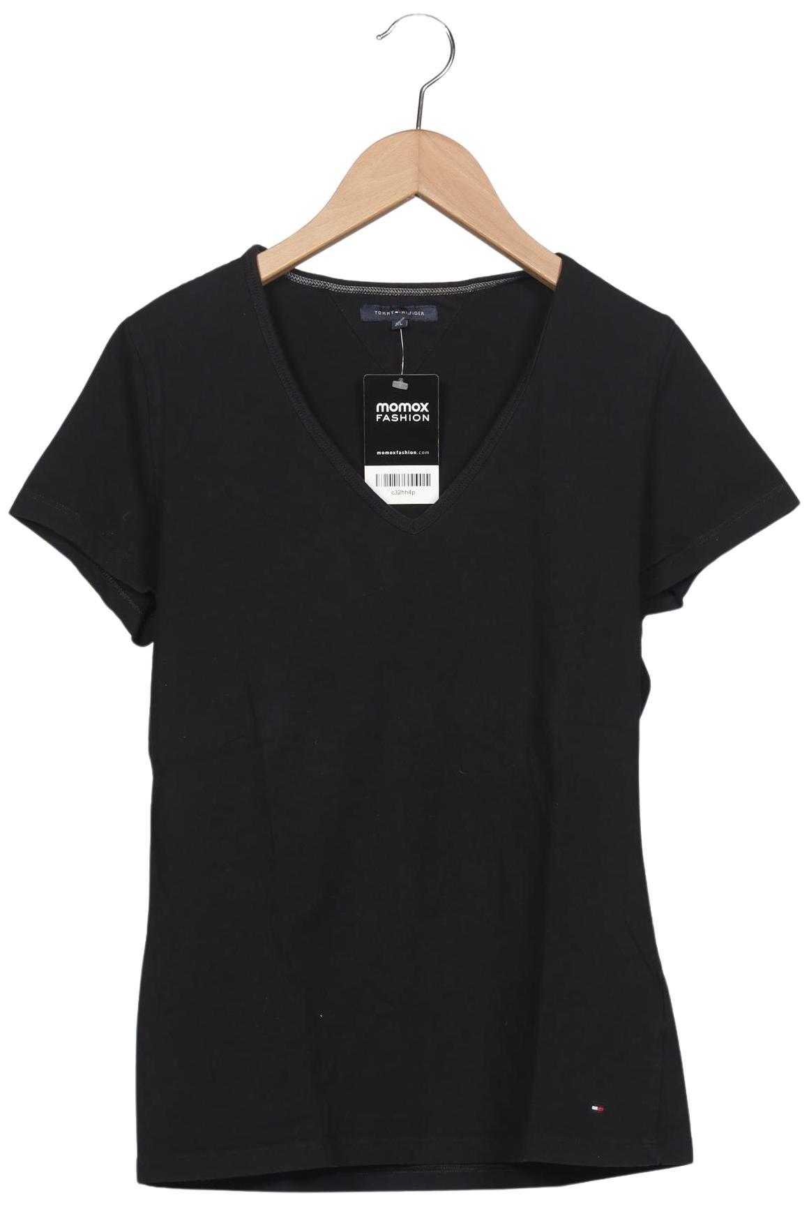 

Tommy Hilfiger Damen T-Shirt, schwarz, Gr. 44