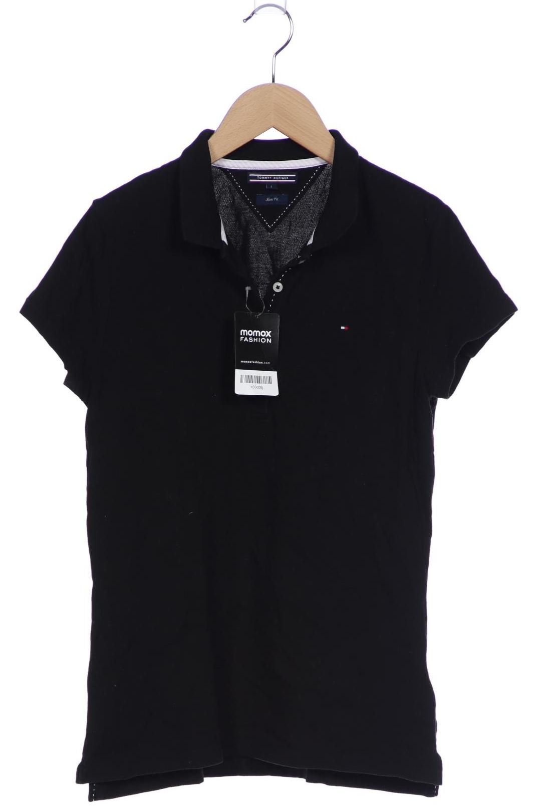 

Tommy Hilfiger Damen Poloshirt, schwarz, Gr. 42