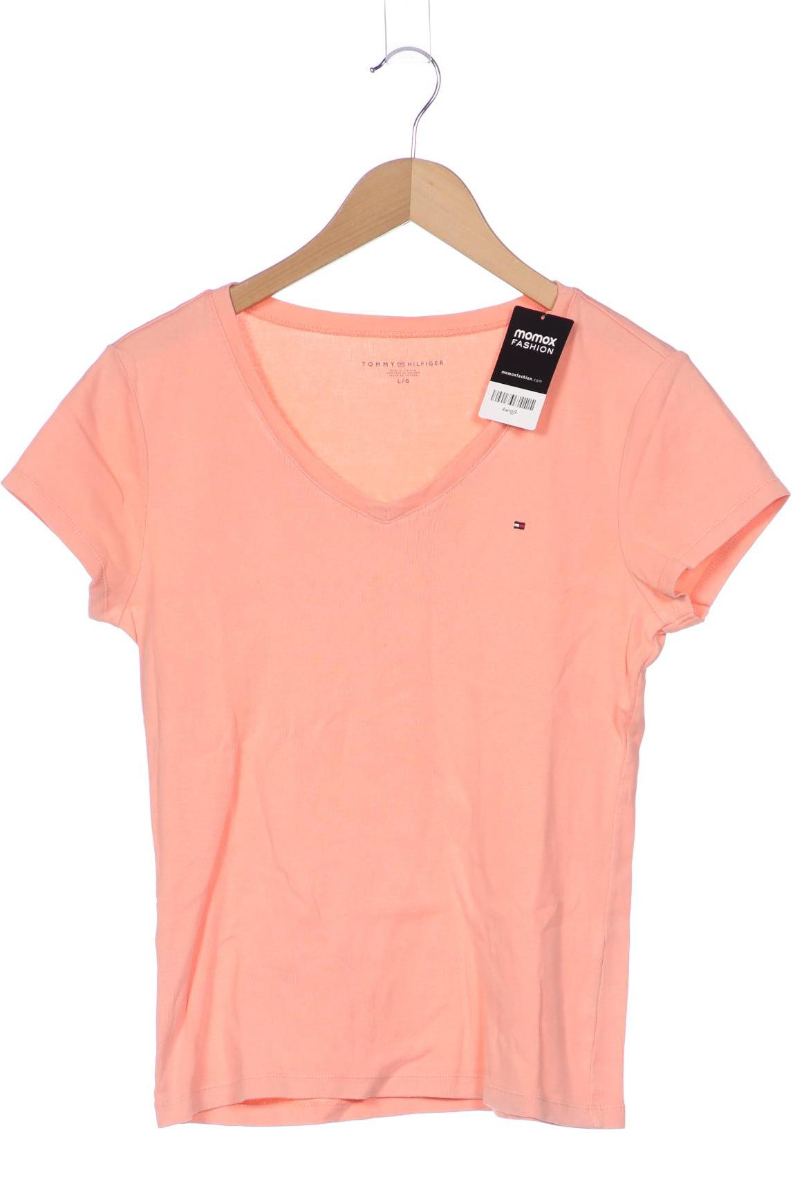 

Tommy Hilfiger Damen T-Shirt, orange, Gr. 42