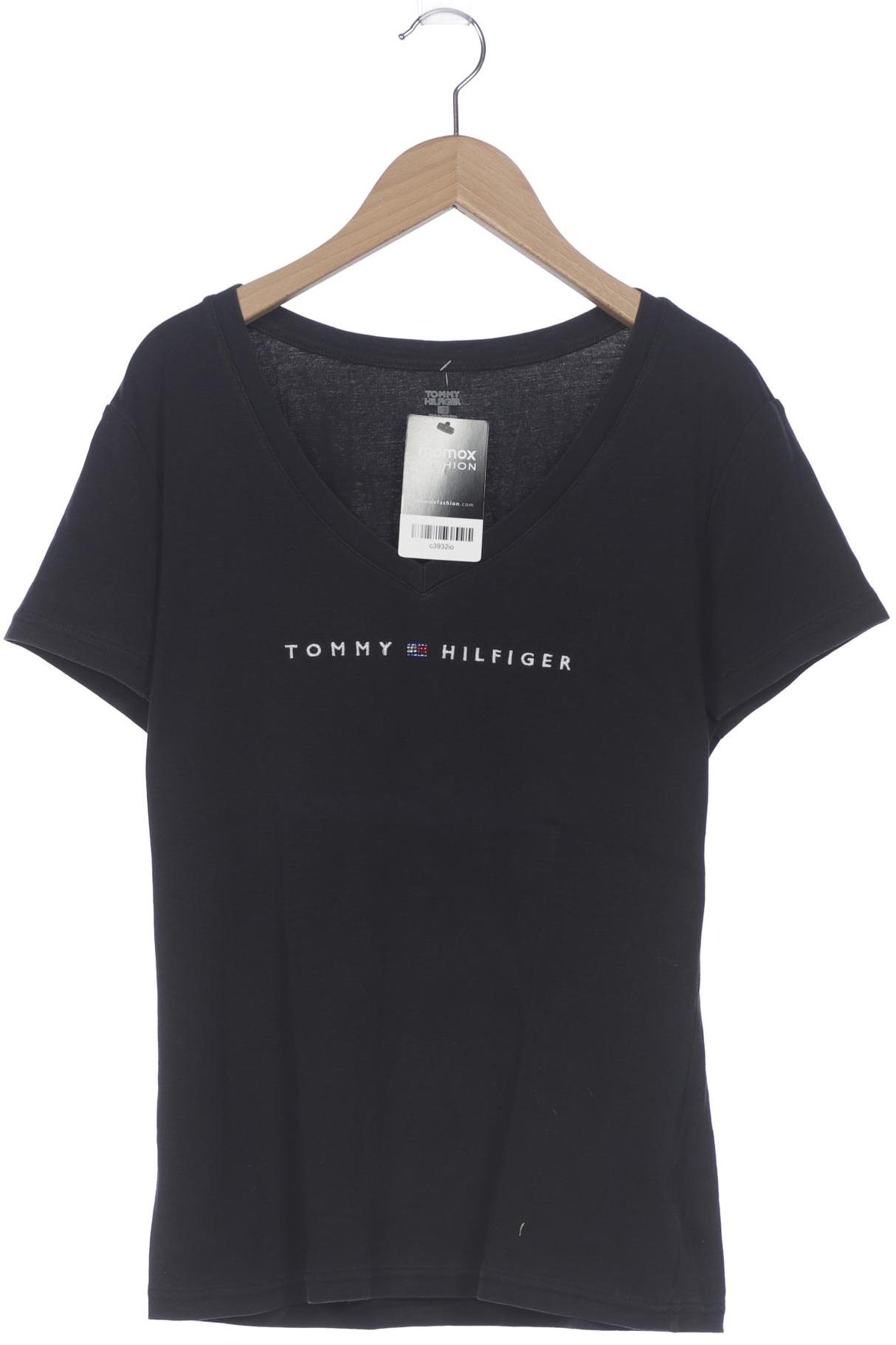 

Tommy Hilfiger Damen T-Shirt, schwarz, Gr. 42