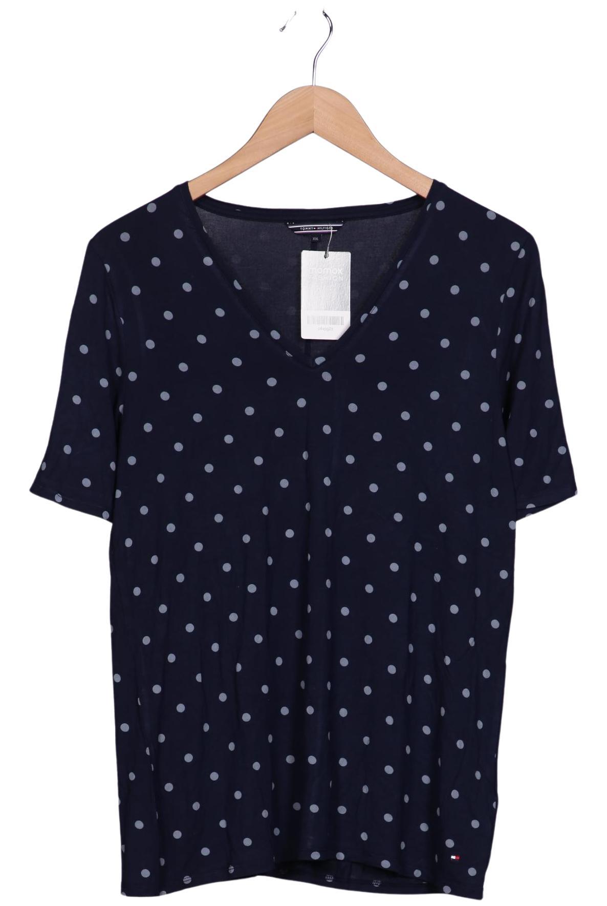 

Tommy Hilfiger Damen T-Shirt, marineblau, Gr. 46