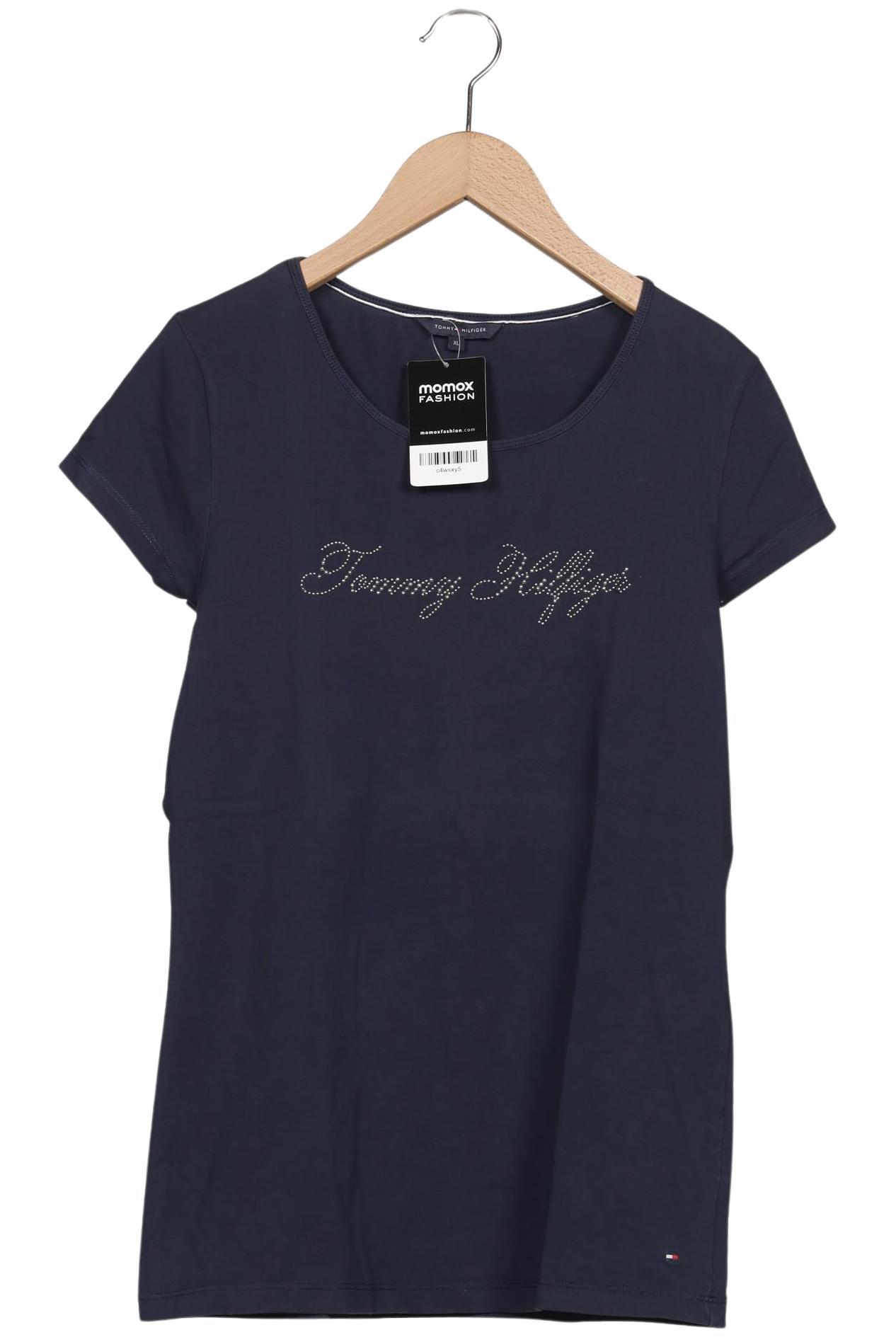 

Tommy Hilfiger Damen T-Shirt, marineblau, Gr. 44