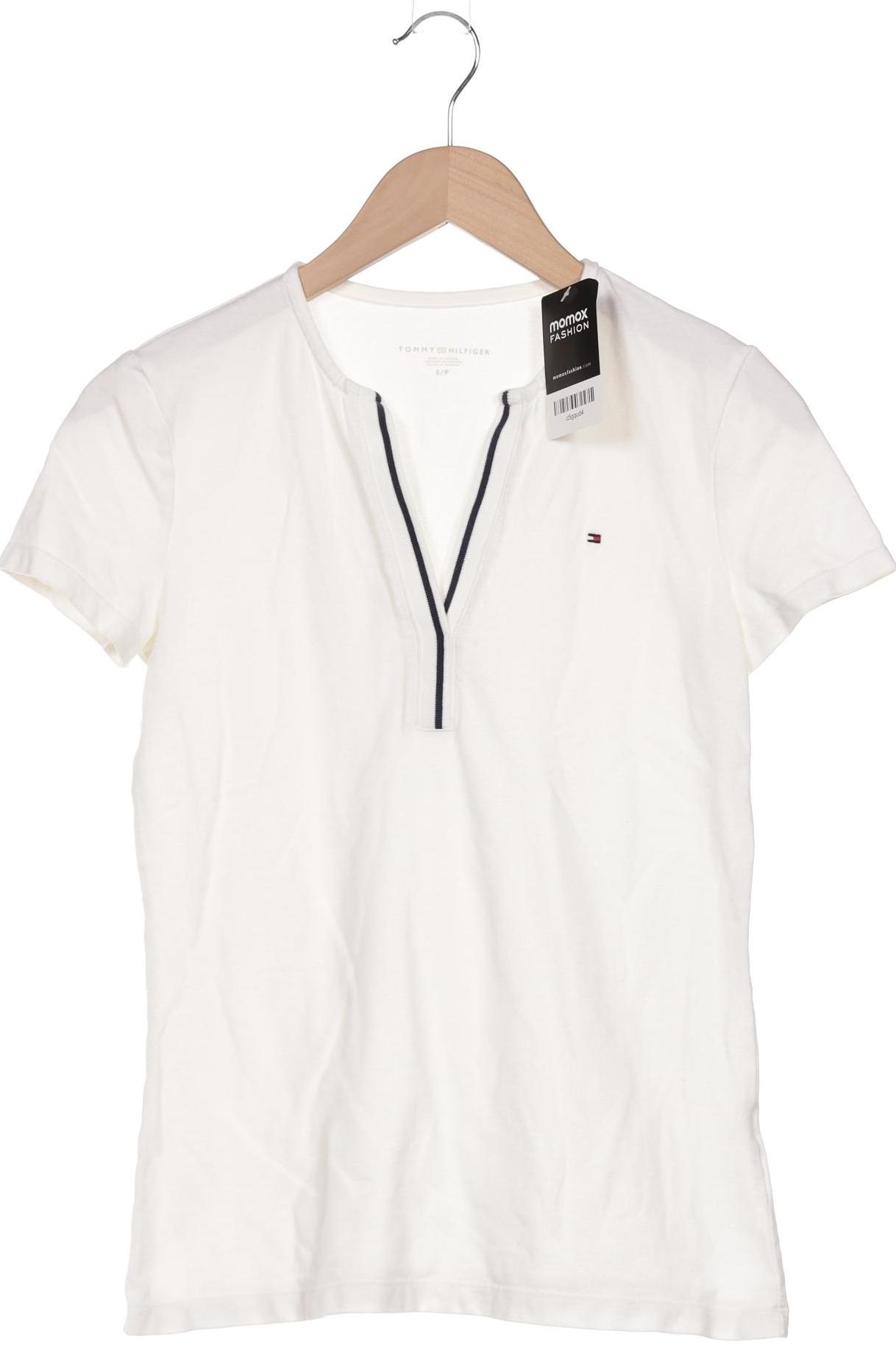 

Tommy Hilfiger Damen T-Shirt, cremeweiß, Gr. 36
