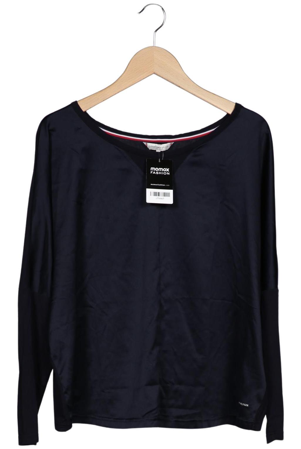 

Tommy Hilfiger Damen Langarmshirt, marineblau, Gr. 38