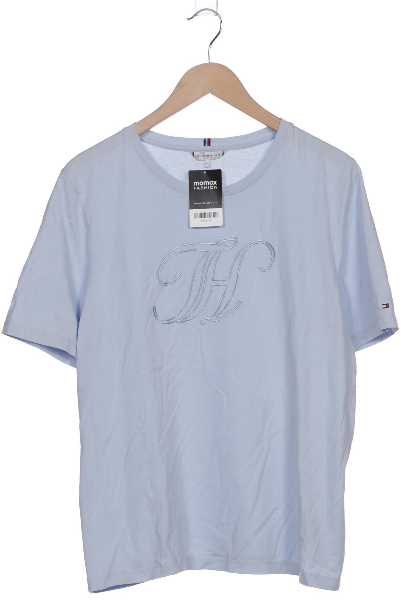 

Tommy Hilfiger Damen T-Shirt, hellblau, Gr. 46