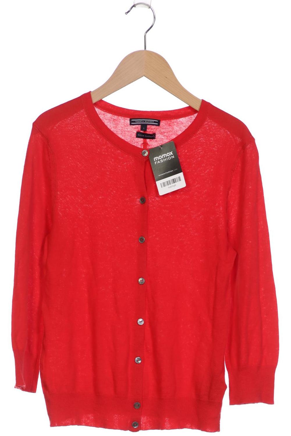 

Tommy Hilfiger Damen Strickjacke, rot, Gr. 36