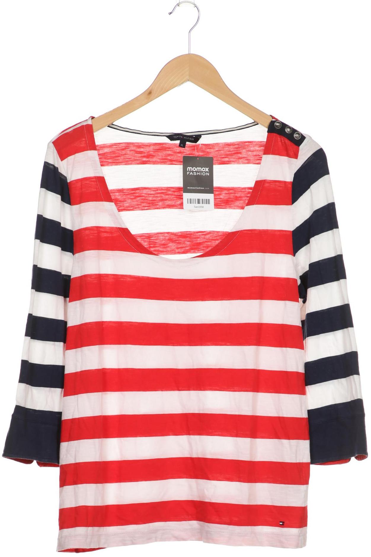 

Tommy Hilfiger Damen Langarmshirt, rot, Gr. 44