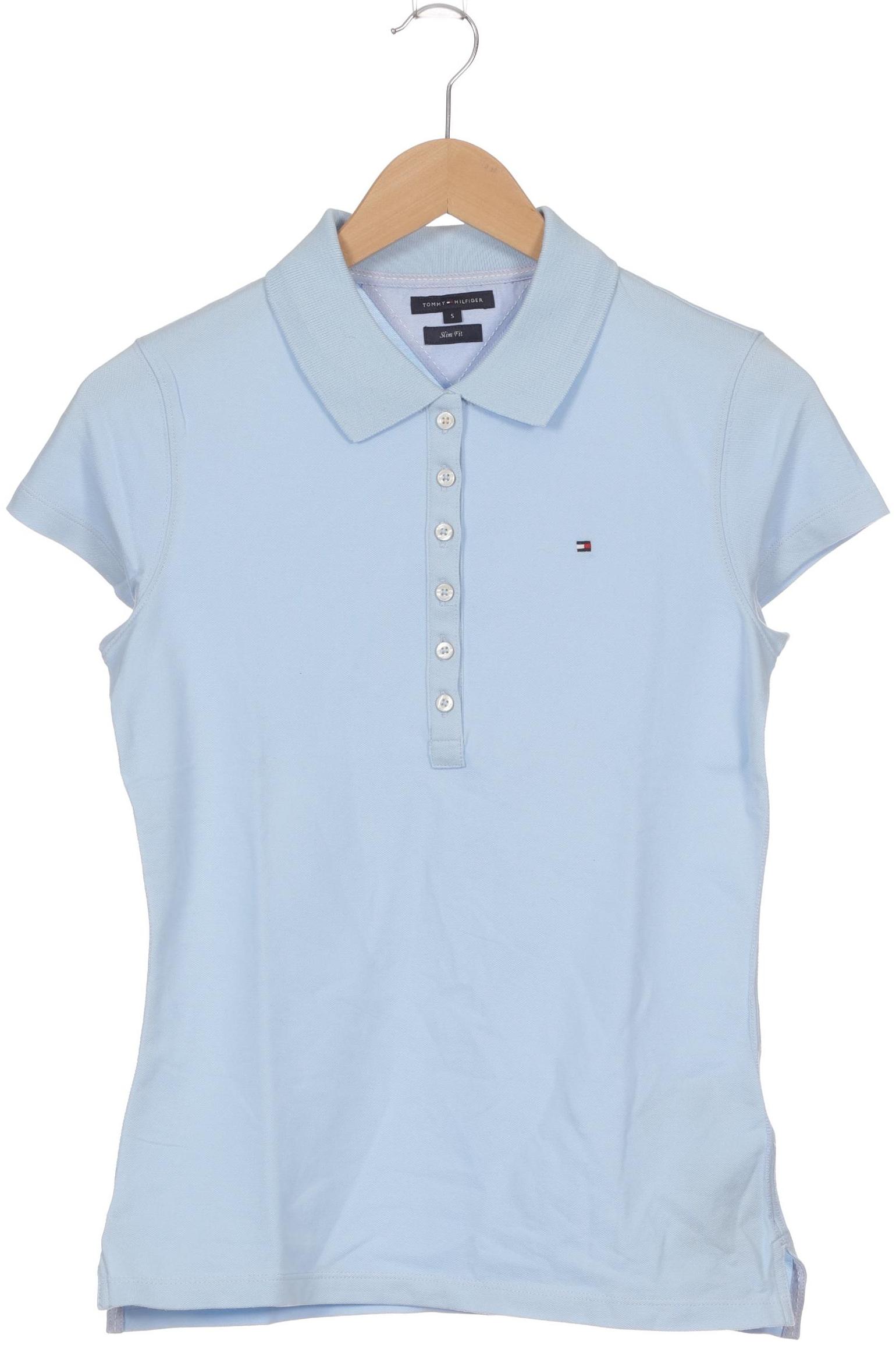 

Tommy Hilfiger Damen Poloshirt, blau, Gr. 36