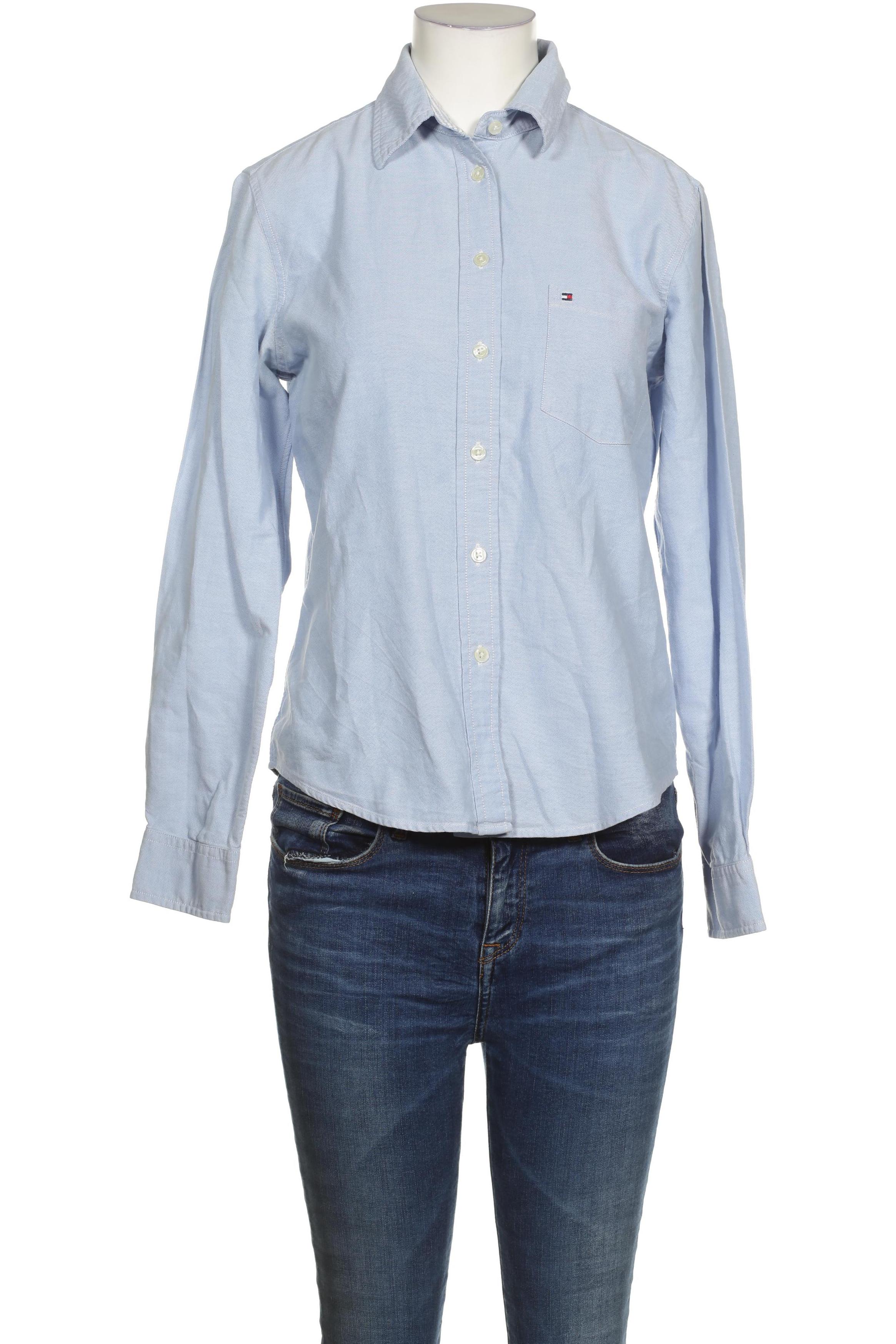 

Tommy Hilfiger Damen Bluse, blau, Gr.