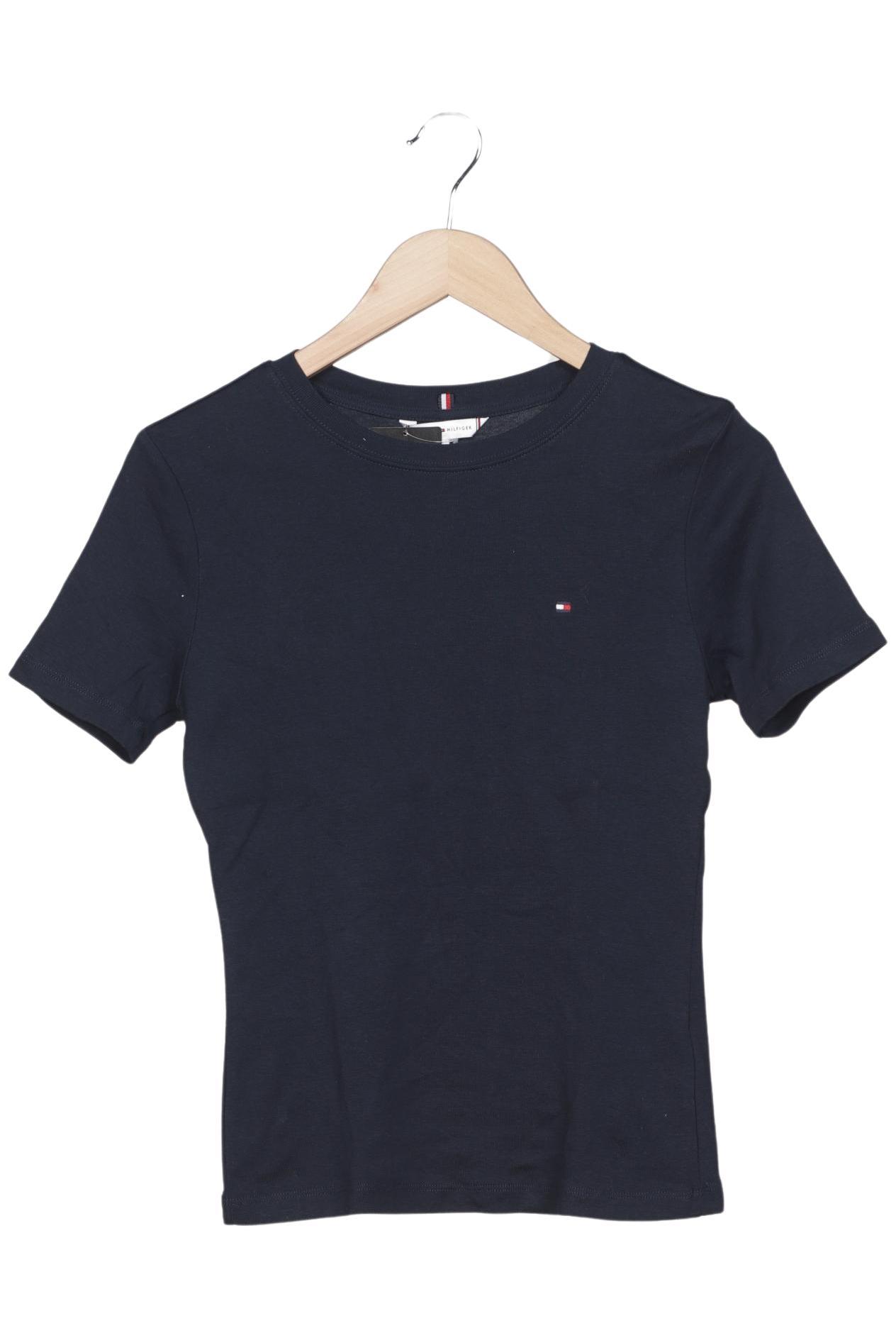 

Tommy Hilfiger Damen T-Shirt, marineblau, Gr. 36
