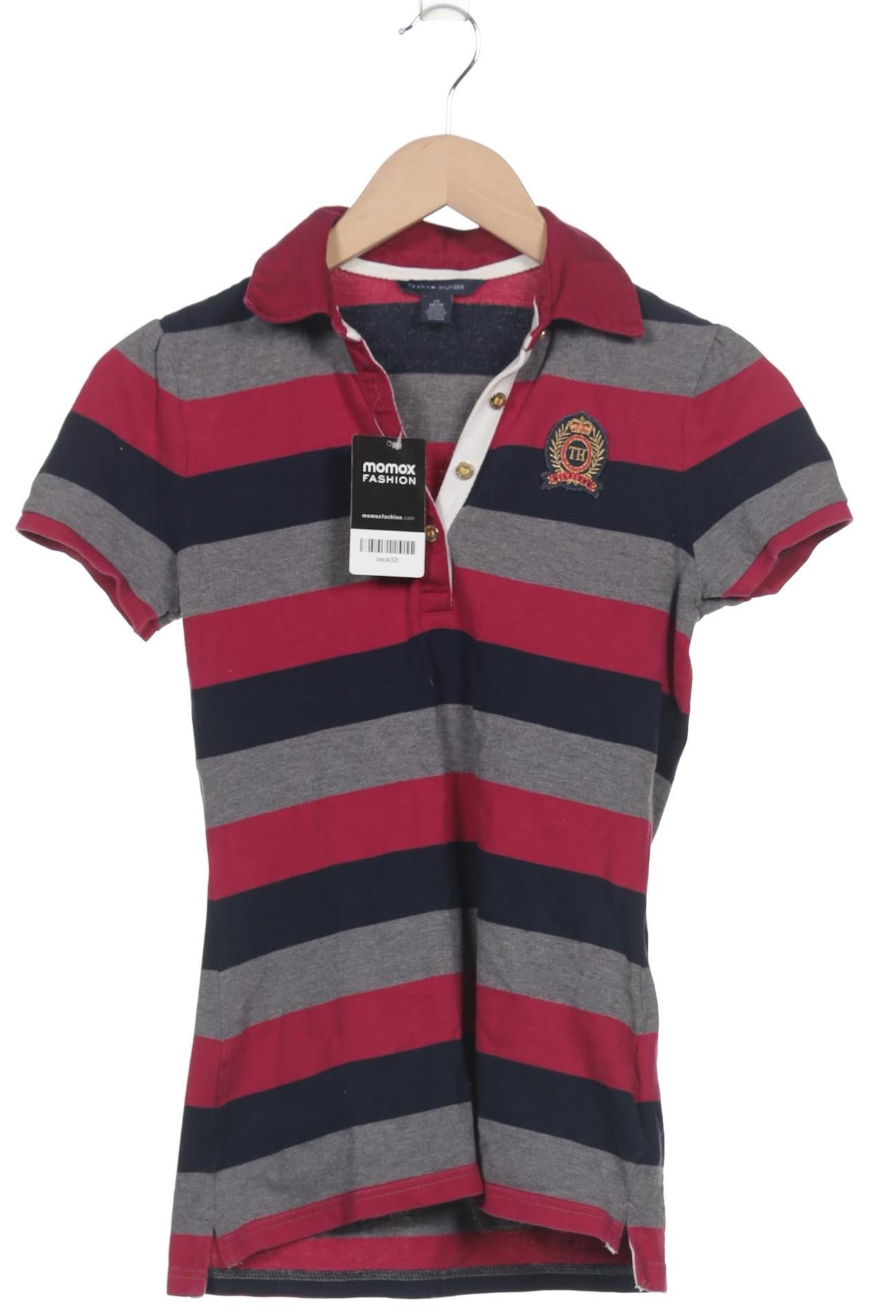 

Tommy Hilfiger Damen Poloshirt, bordeaux, Gr. 34