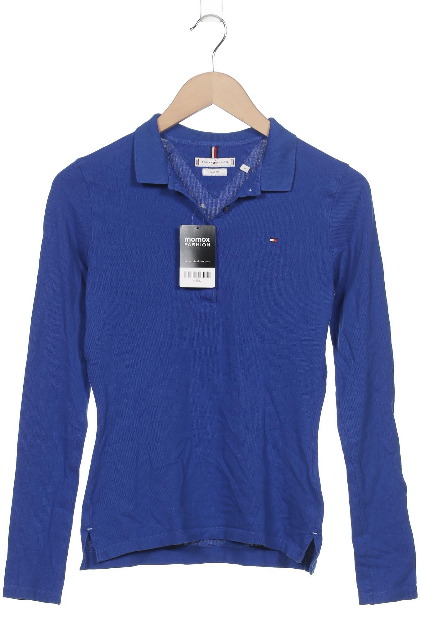 

Tommy Hilfiger Damen Poloshirt, blau, Gr. 36