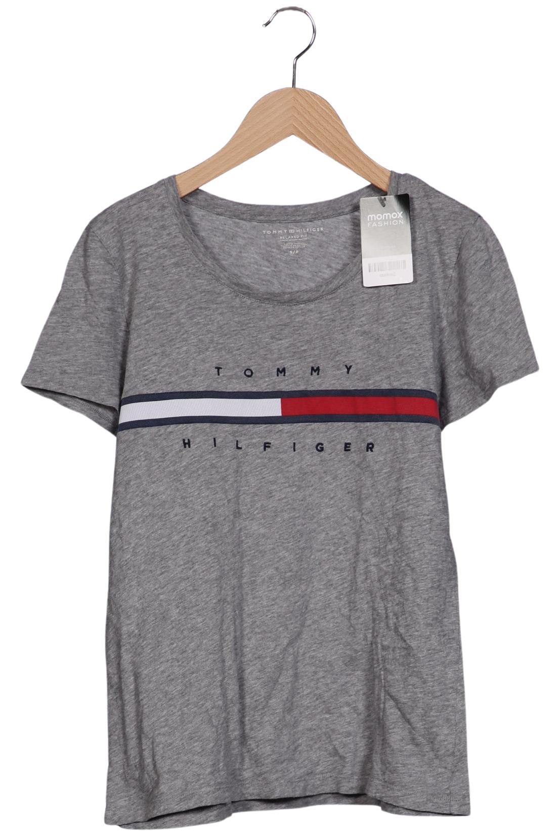 

Tommy Hilfiger Damen T-Shirt, grau, Gr. 36