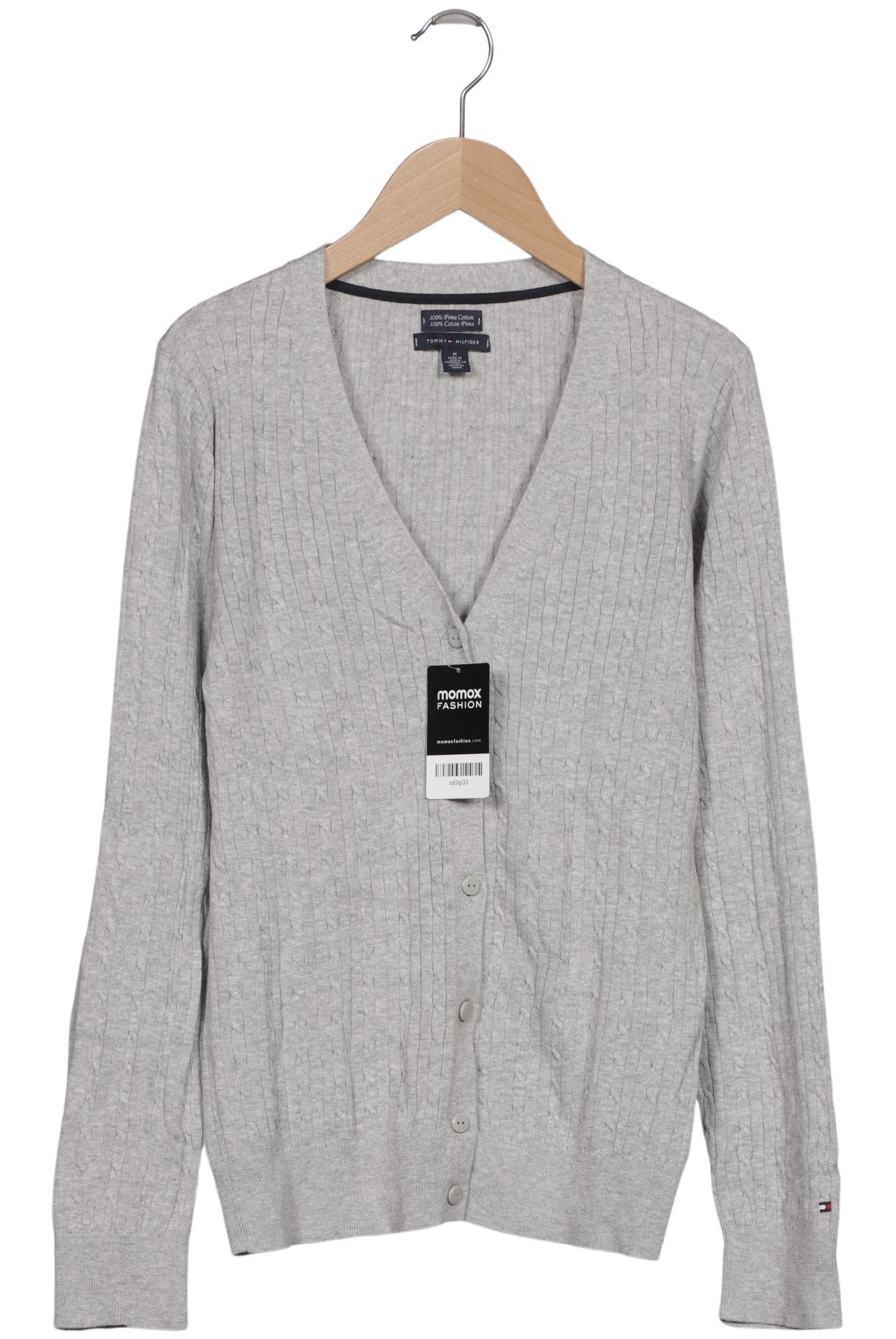 

Tommy Hilfiger Damen Strickjacke, grau, Gr. 38