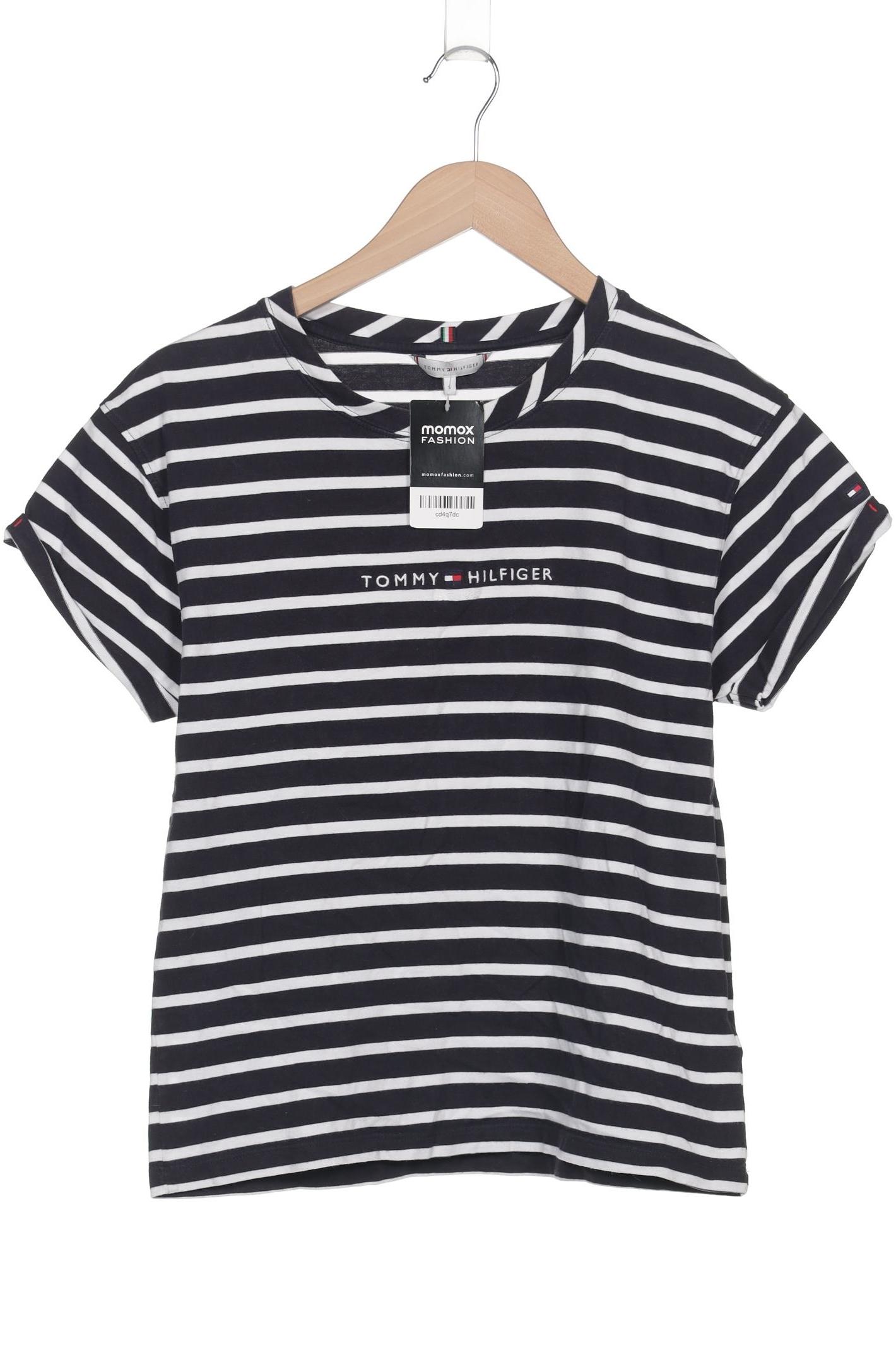 

Tommy Hilfiger Damen T-Shirt, schwarz, Gr. 36