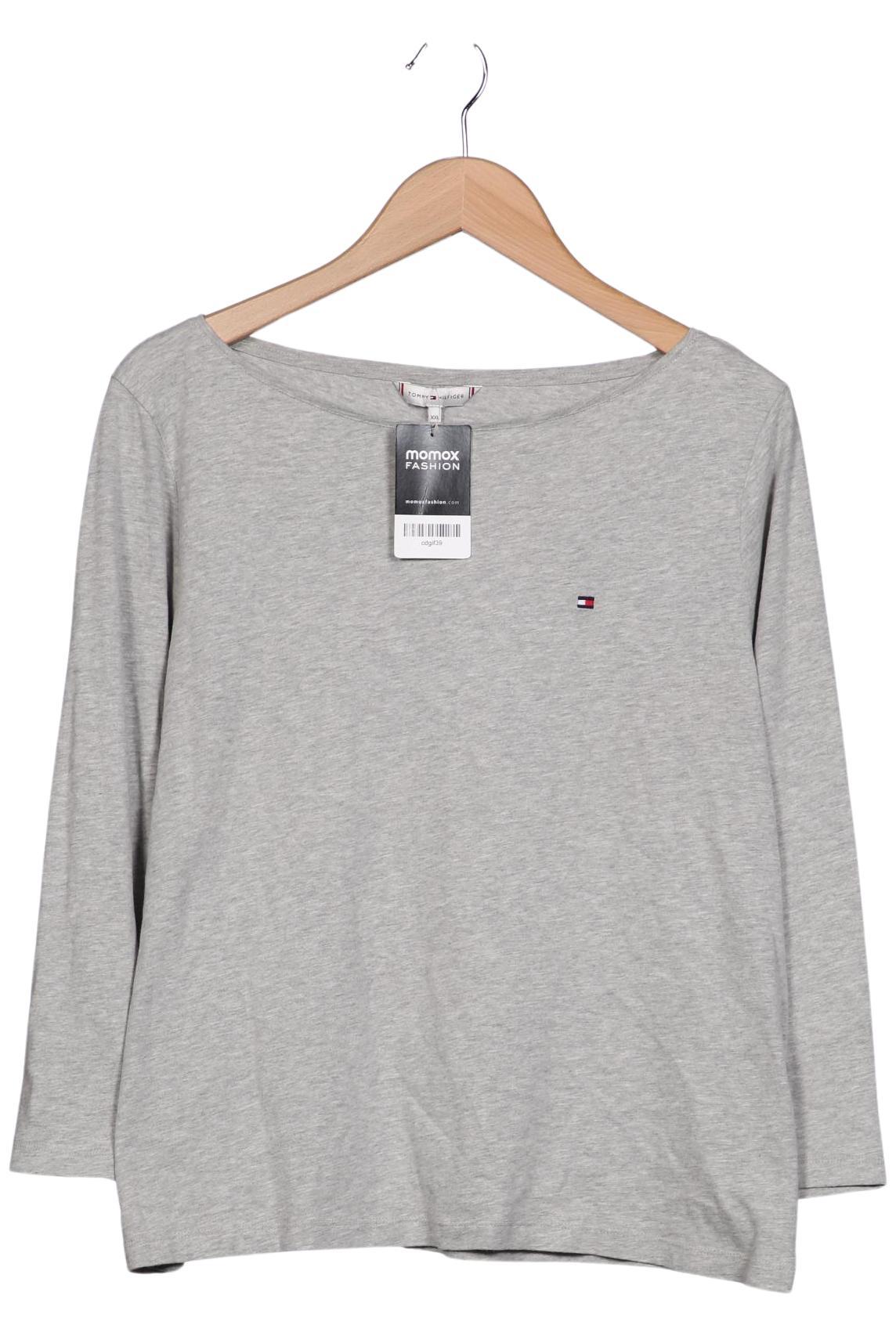 

Tommy Hilfiger Damen Langarmshirt, grau, Gr. 46