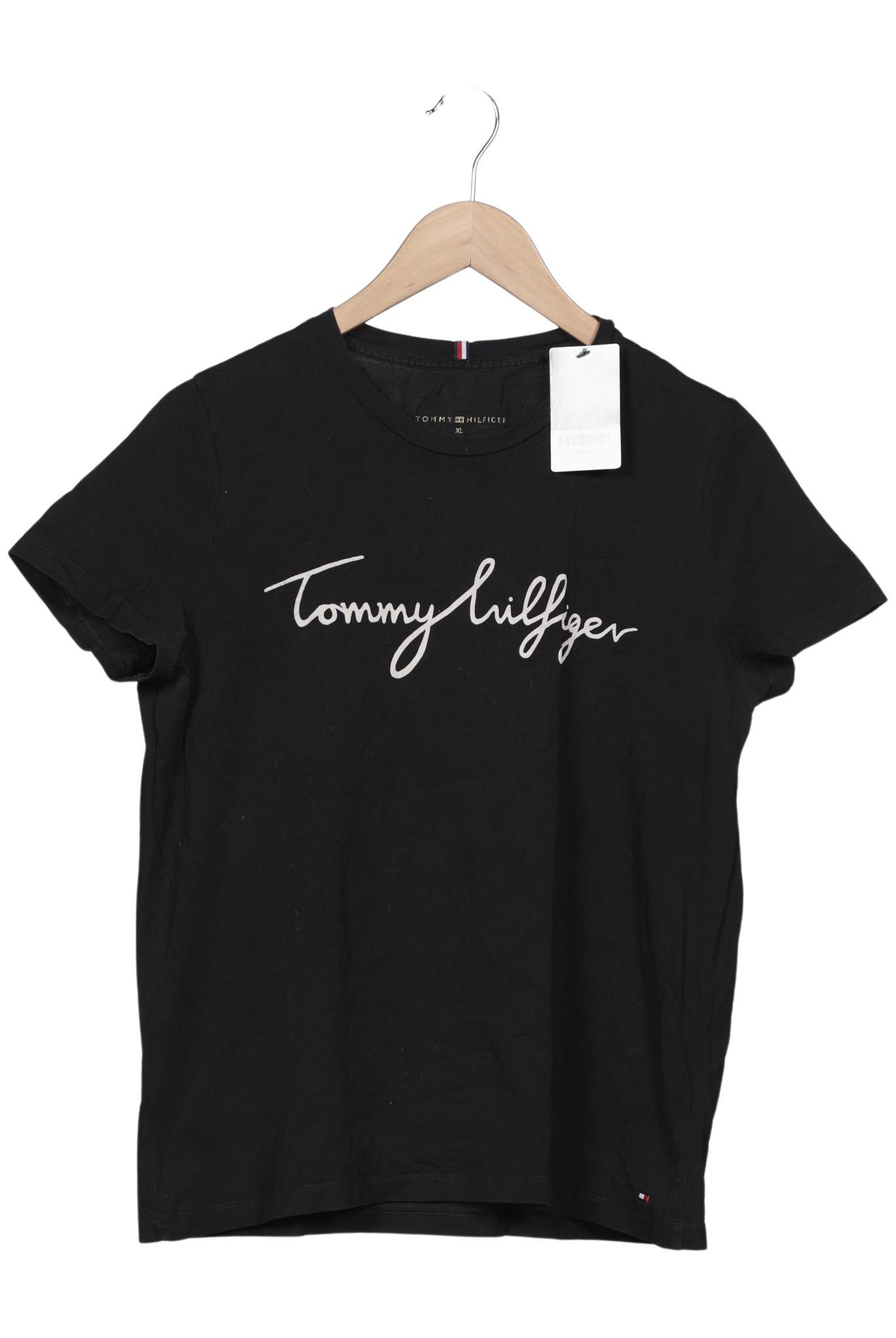 

Tommy Hilfiger Damen T-Shirt, schwarz, Gr. 44