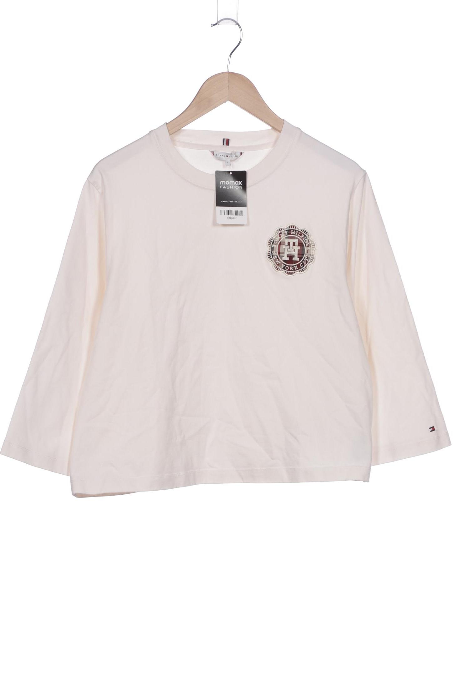 

Tommy Hilfiger Damen Langarmshirt, cremeweiß, Gr. 42