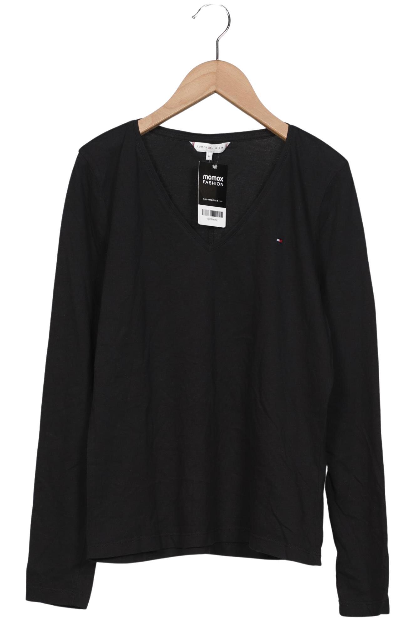 

Tommy Hilfiger Damen Langarmshirt, schwarz, Gr. 38