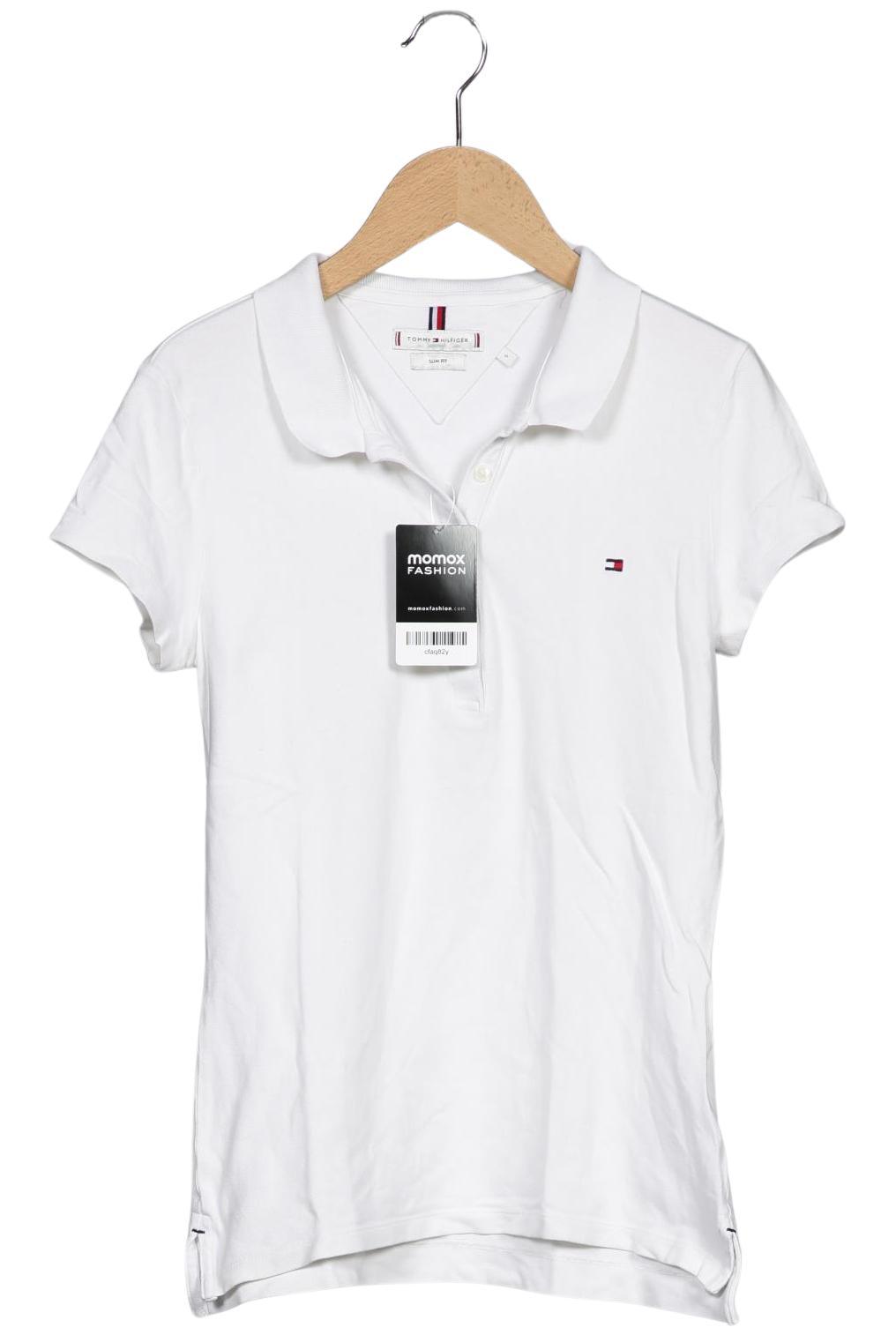 

Tommy Hilfiger Damen Poloshirt, weiß, Gr. 36