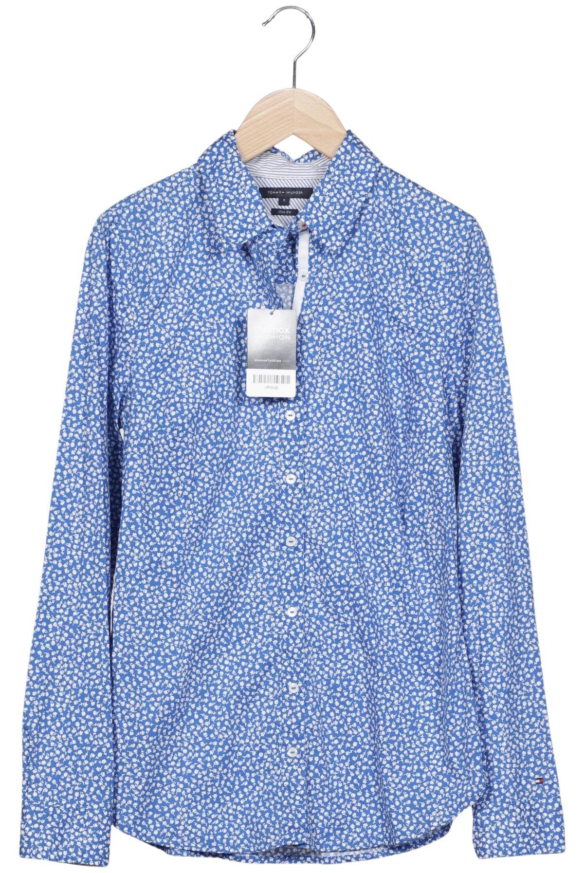 

Tommy Hilfiger Damen Bluse, blau, Gr. 8