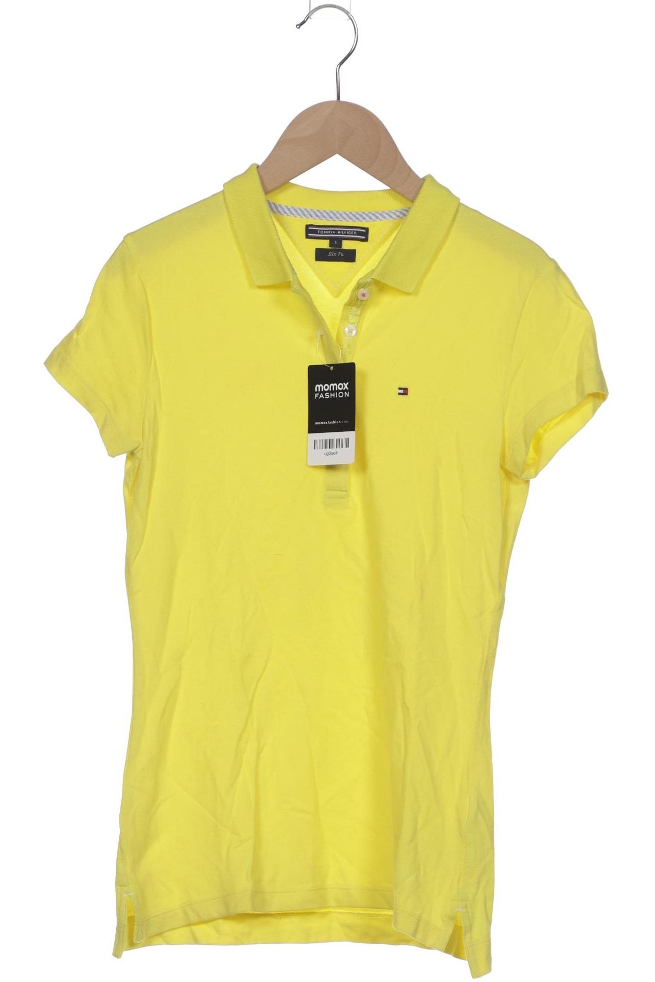

Tommy Hilfiger Damen Poloshirt, gelb, Gr. 36